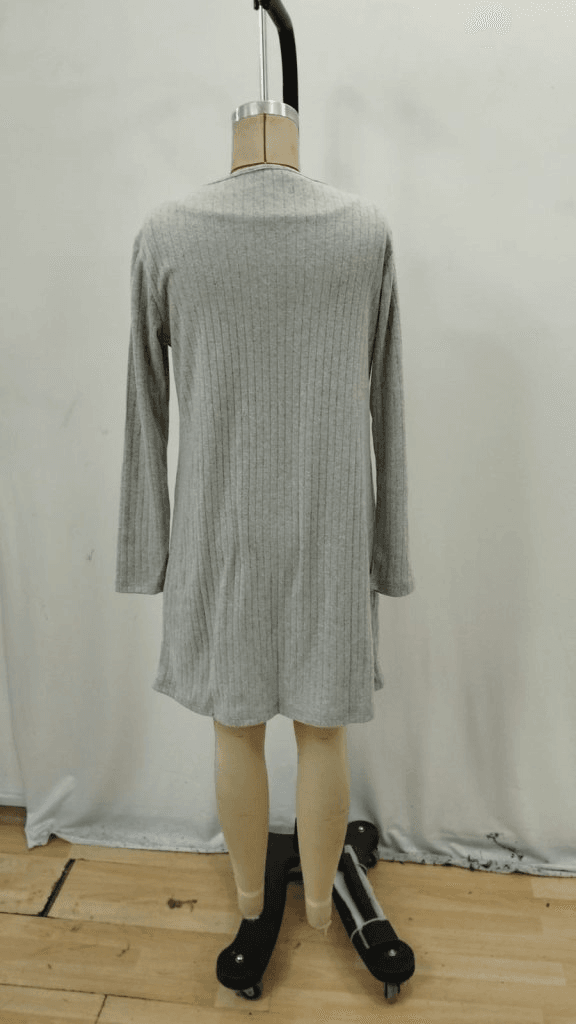 Women's Sleeveless Mini Dress and Cardigan Set in Grey - Janes - by Peralane - photo 6