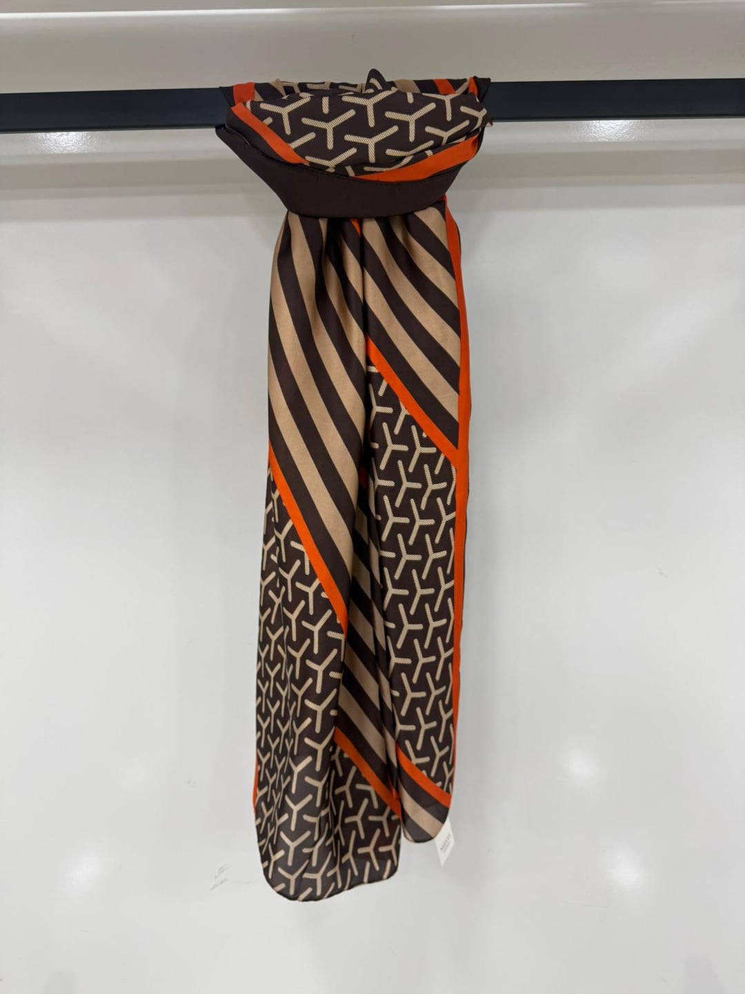 Brown Striped Beach Sarong 90x180 cm - Nesvay - by Peralane - photo 2