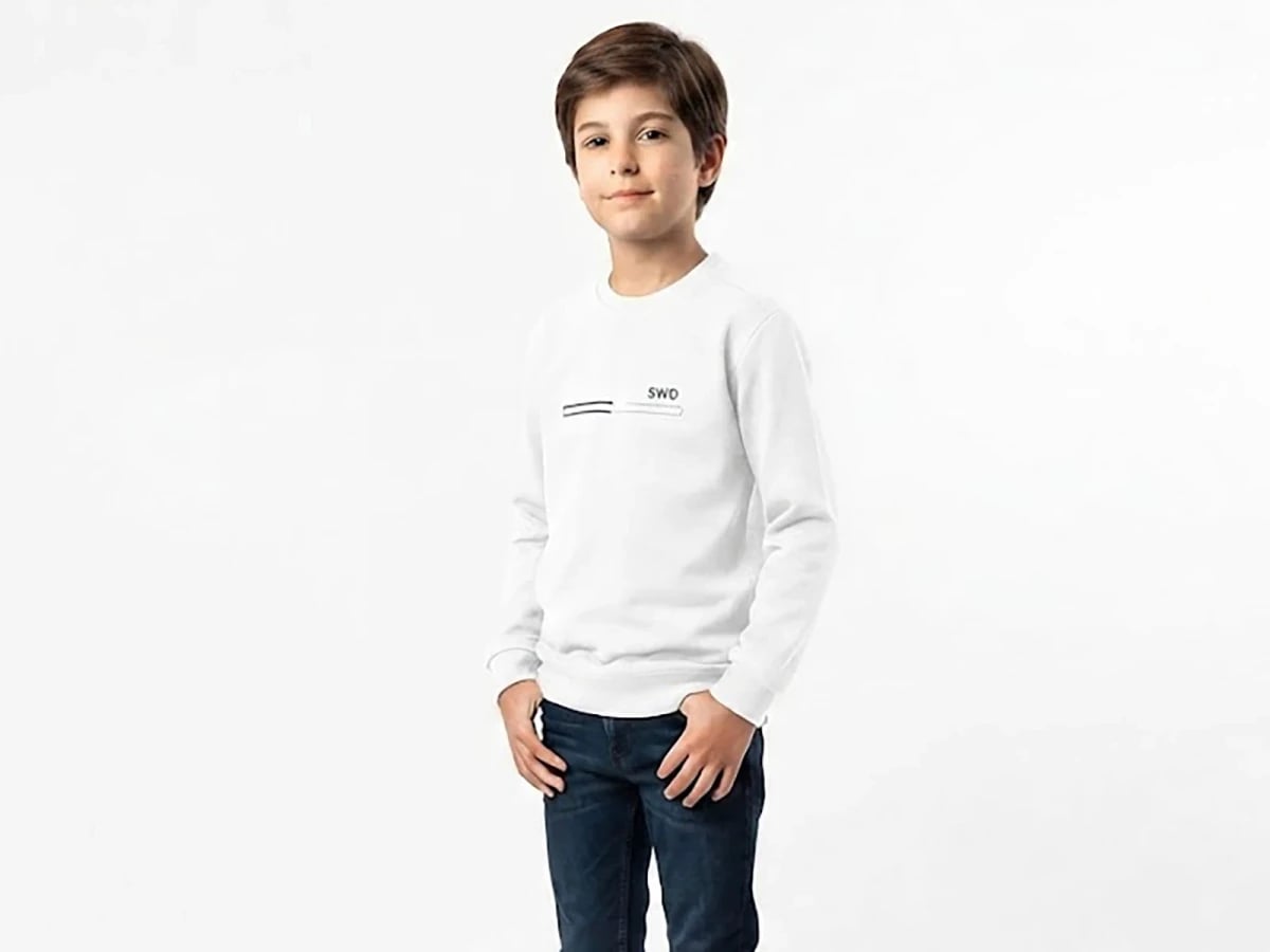 Swo Printed Boys' Sweatshirt - Tanem Kids - by Peralane