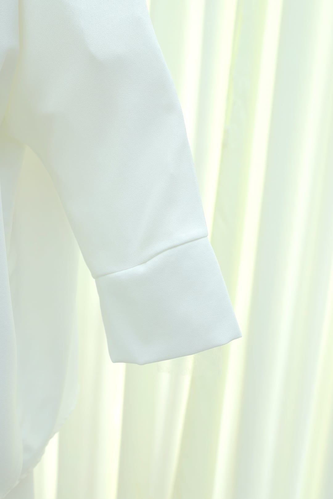 White Two-Piece Blouse and Wide-Leg Trousers Set - Podyumplus - by Peralane - photo 6