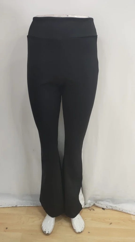 Women's High Waist Flared Leggings with Side Stripe Detail - Janes - by Peralane - photo 5