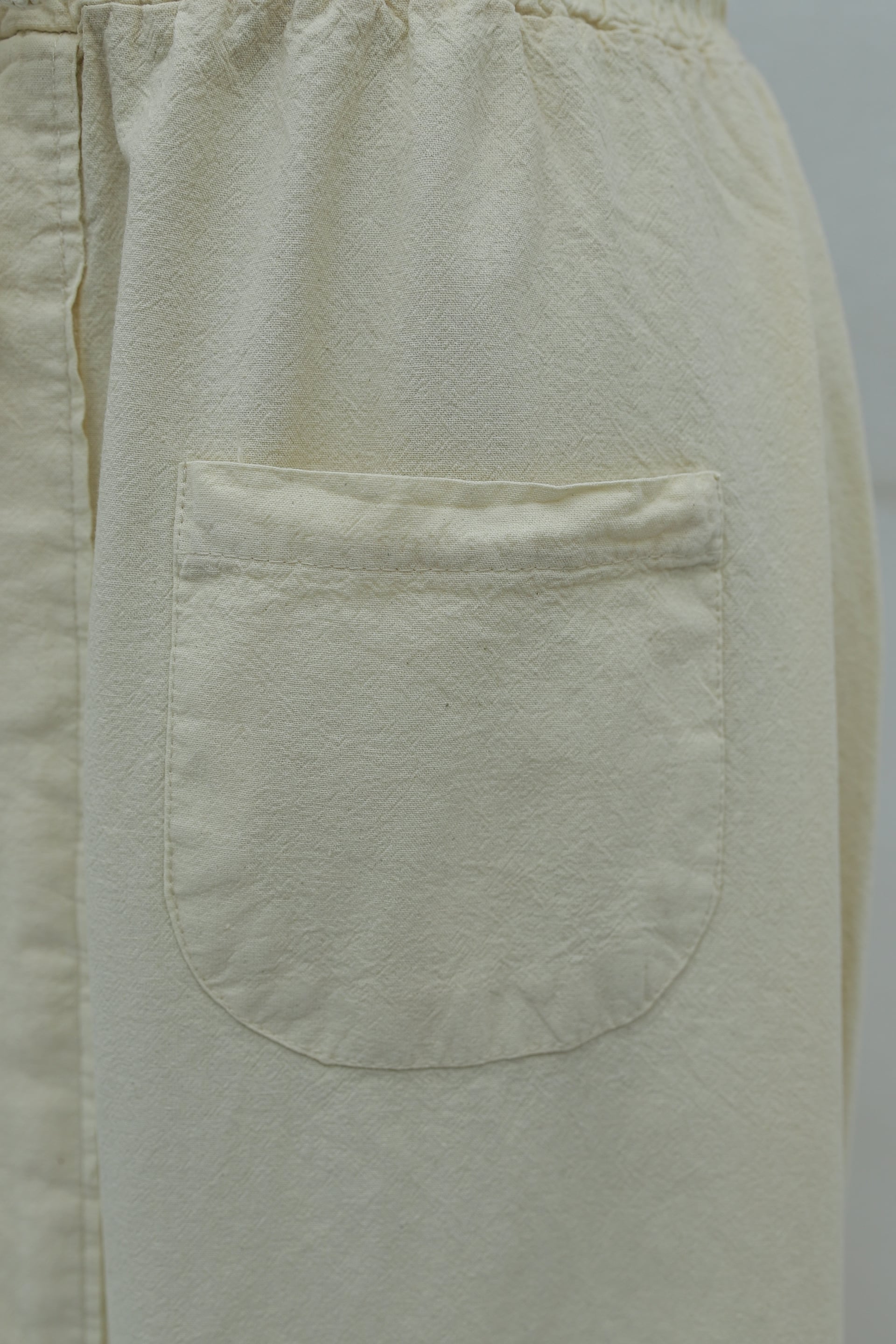 Beige Drawstring Waist Linen-Look Slit Skirt - Podyumplus - by Peralane - photo 7