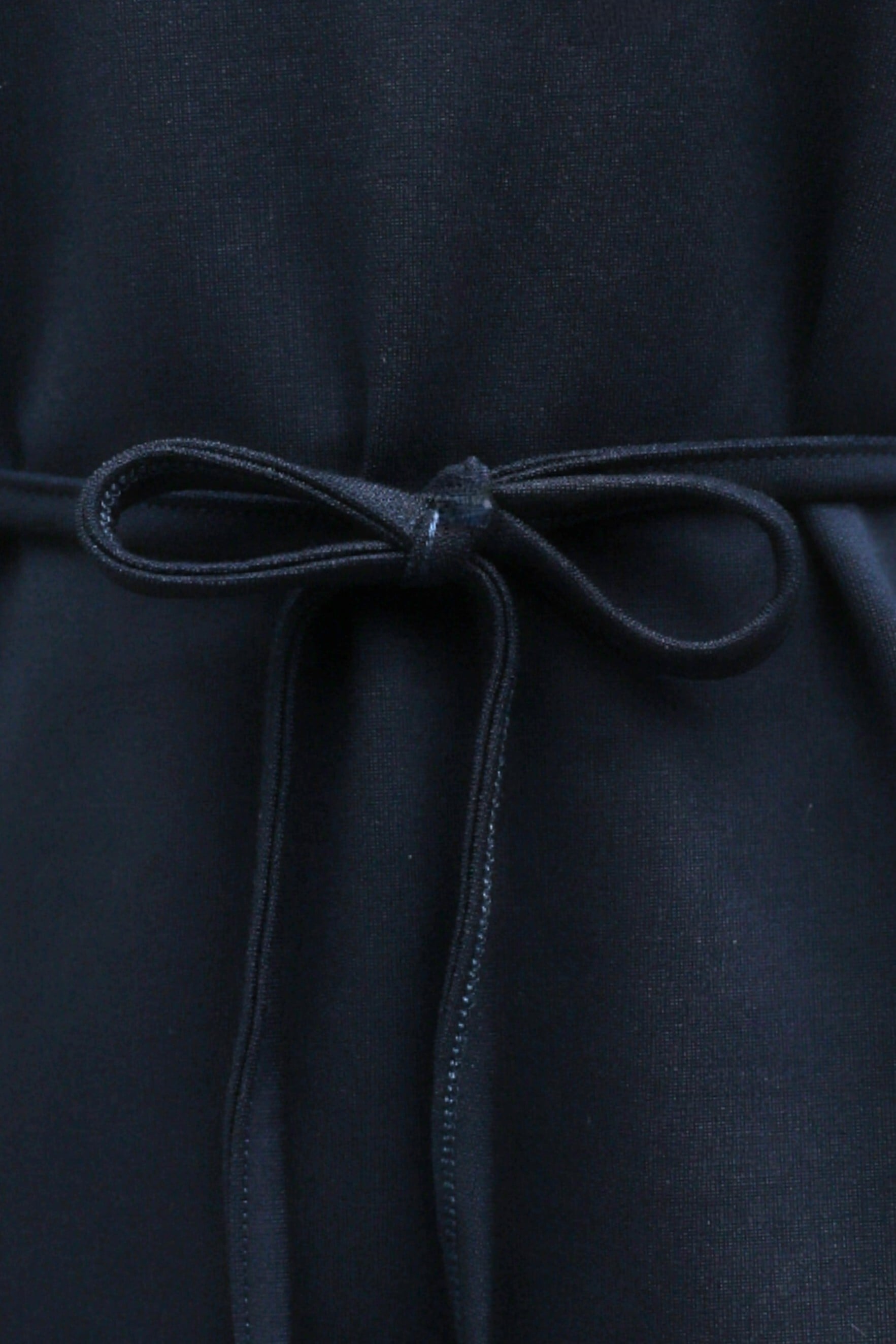 Navy Blue Embroidered Belted Two-Piece Set with Maxi Skirt - Podyumplus - by Peralane - photo 6
