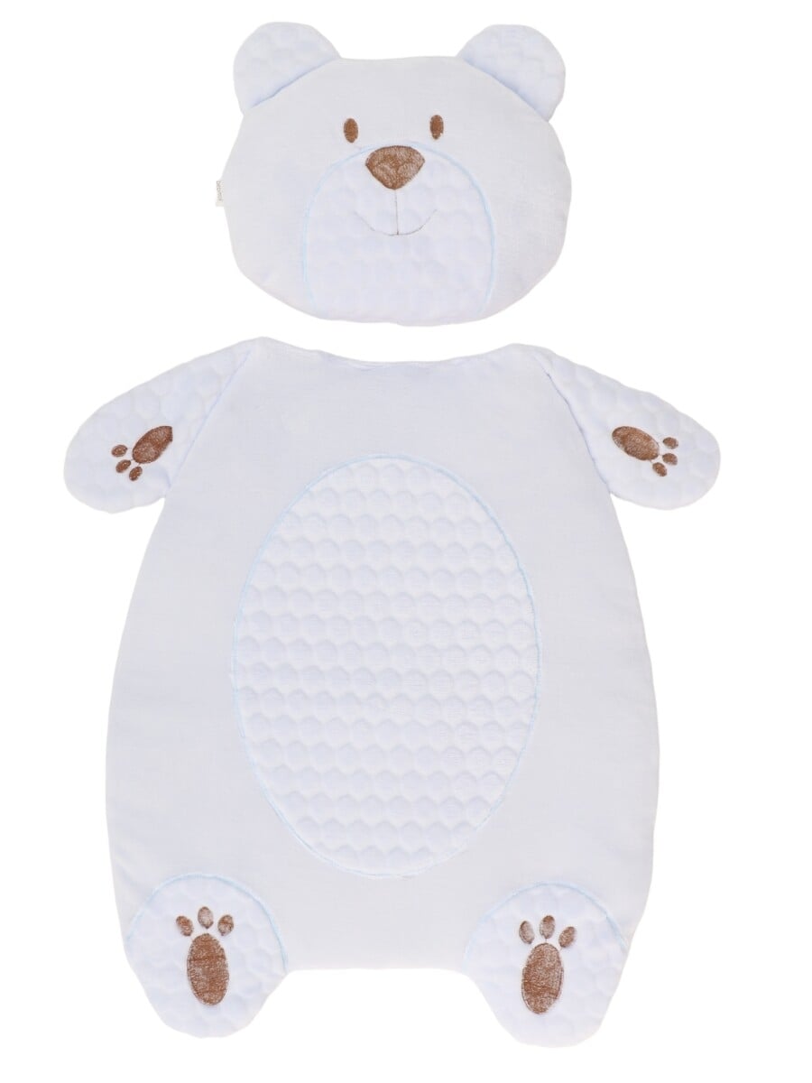 Unisex Baby Bear Figure Bottom Opening Set 0-6M - Bebitof - by Peralane