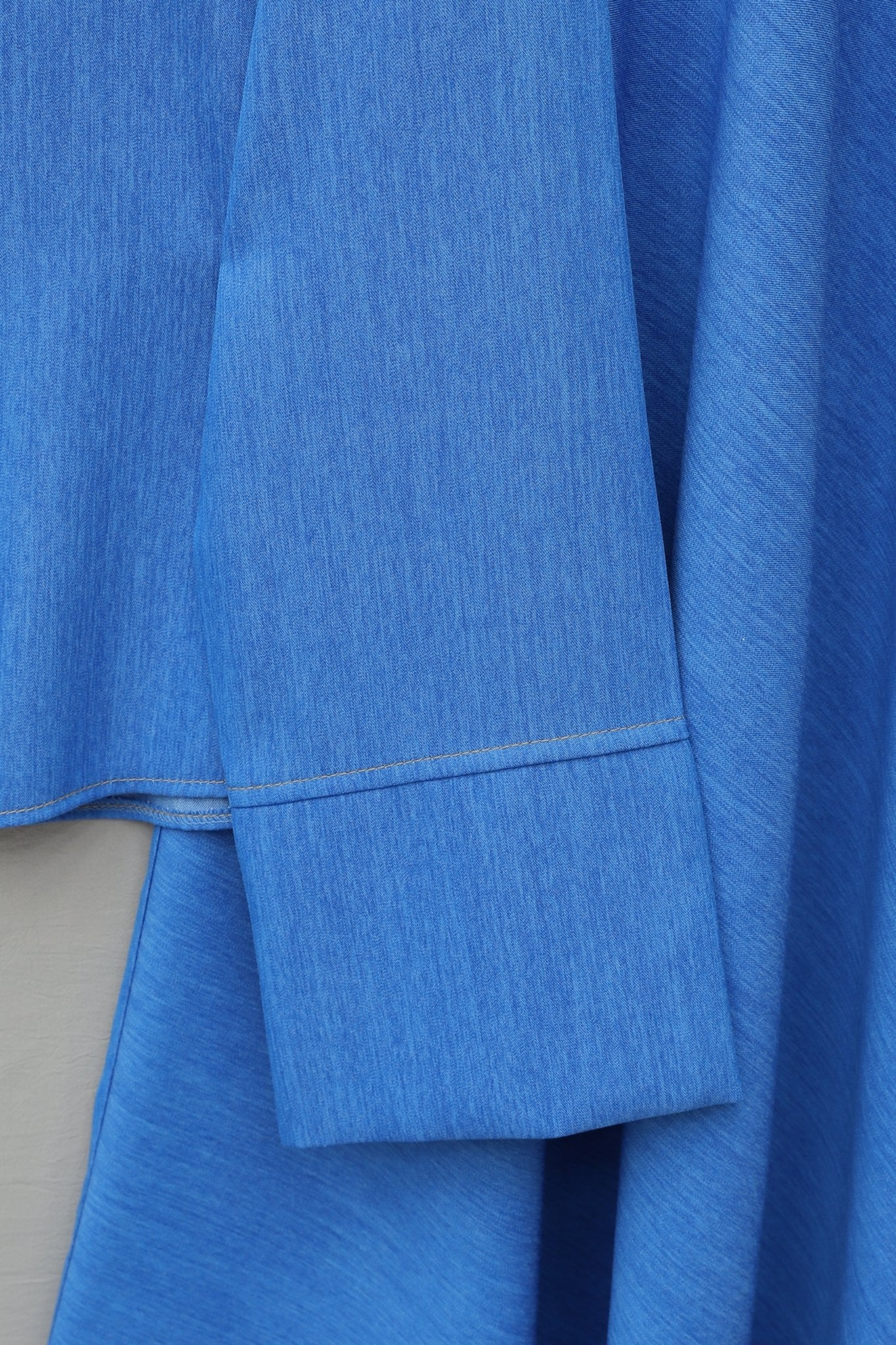 Buttoned Flared Skirt Modest Set in Blue - Podyumplus - by Peralane - photo 6