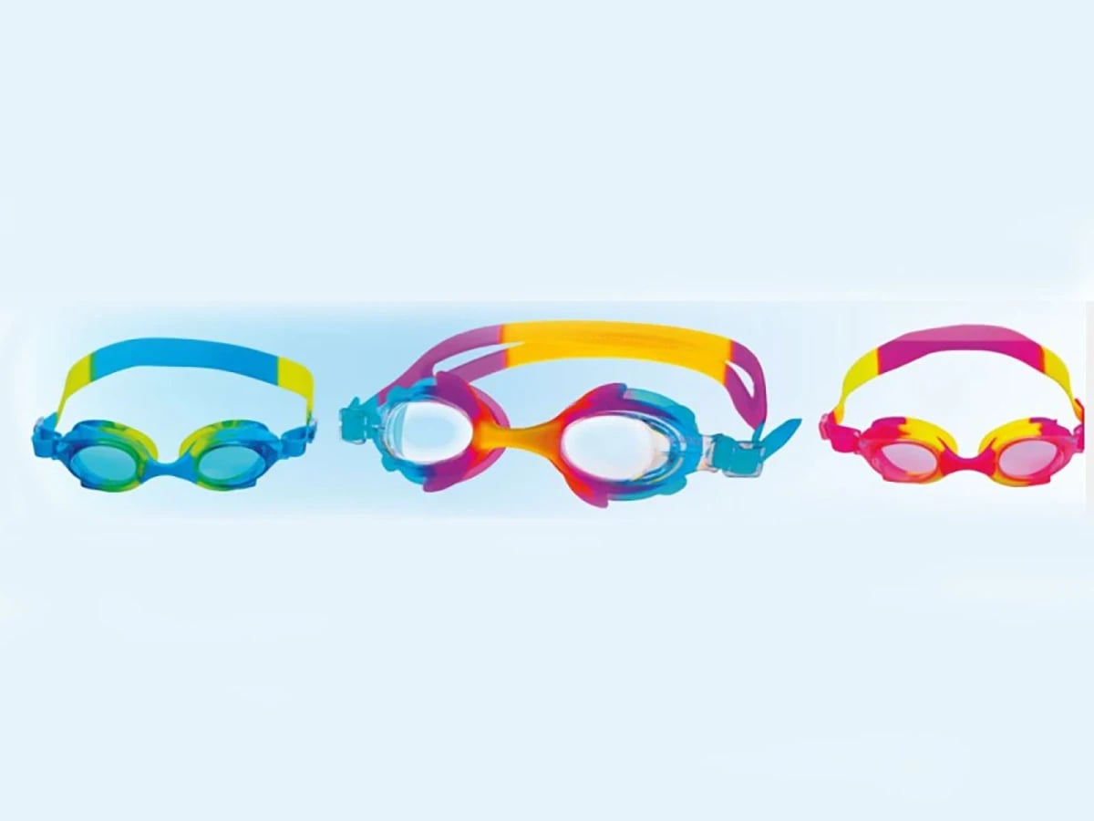 Children's Swimming Goggles Assorted Pack of 12 - Lyrax Kids - by Peralane
