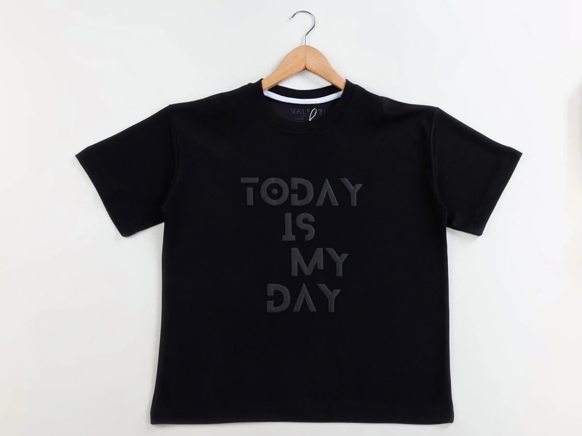 Today Printed Boys' T-Shirt - Black (Pack of 4) - Civilti - by Peralane