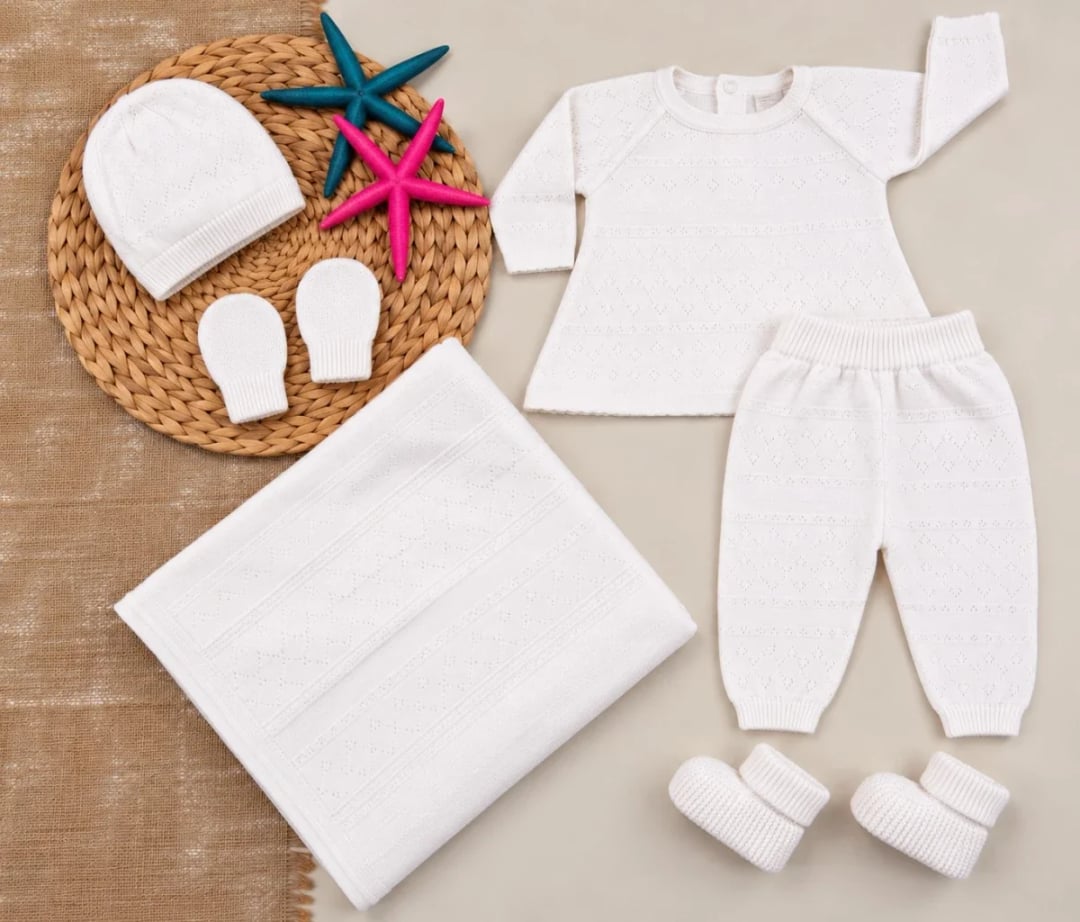 Newborn Knitwear 10-Piece Set - 1203 - Has Bereket - by Peralane
