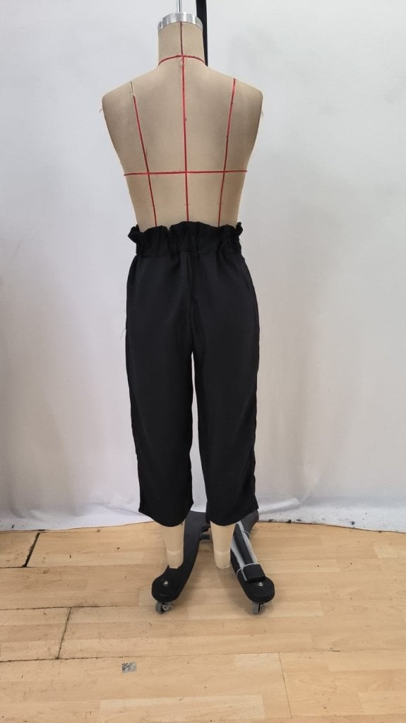 Women's High-Waisted Button-Front Linen Trousers - Janes - by Peralane - photo 7