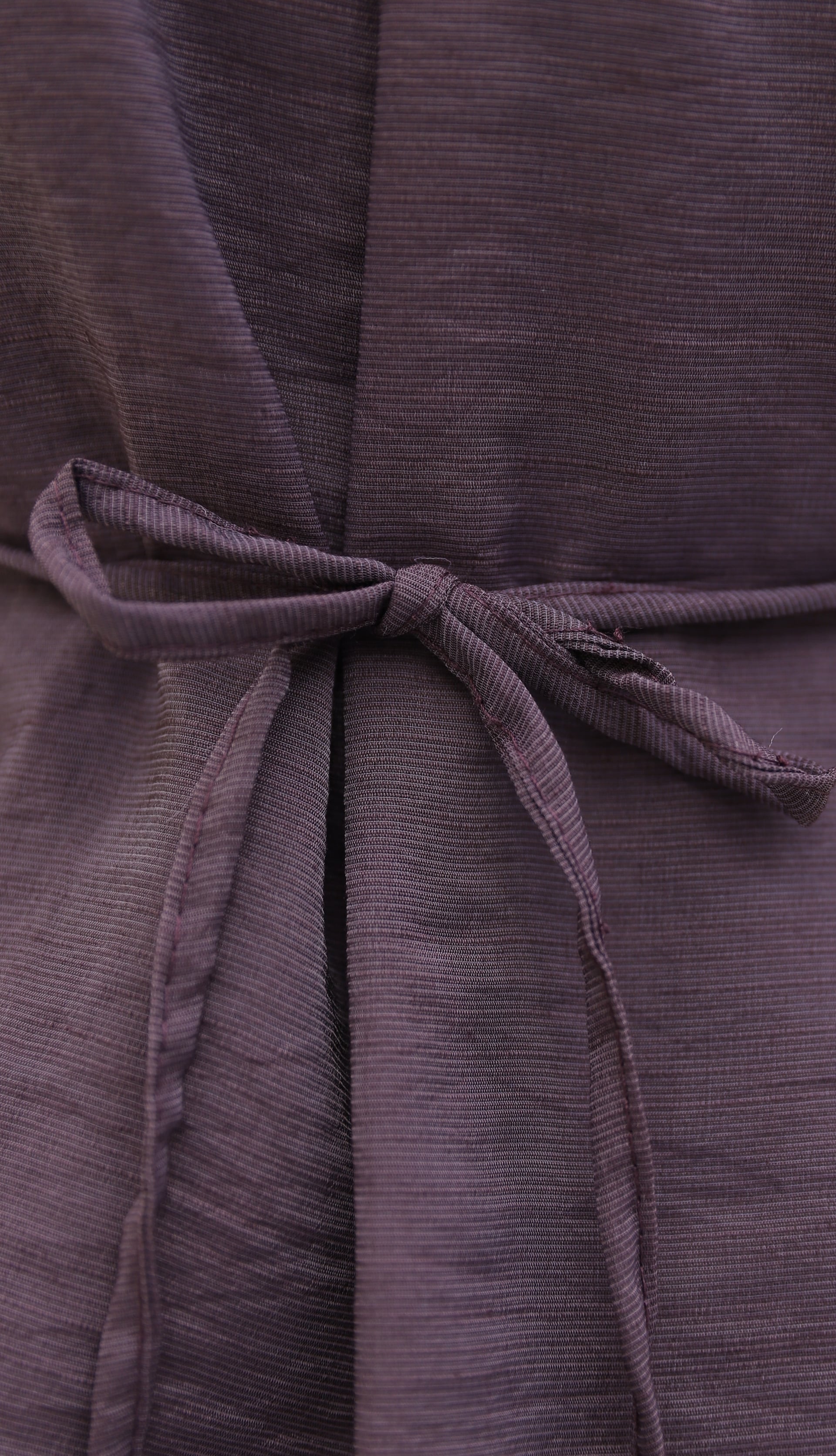 Lace Trim Belted Lined Flam Tulle Two-Piece Set - Plum - Podyumplus - by Peralane - photo 6