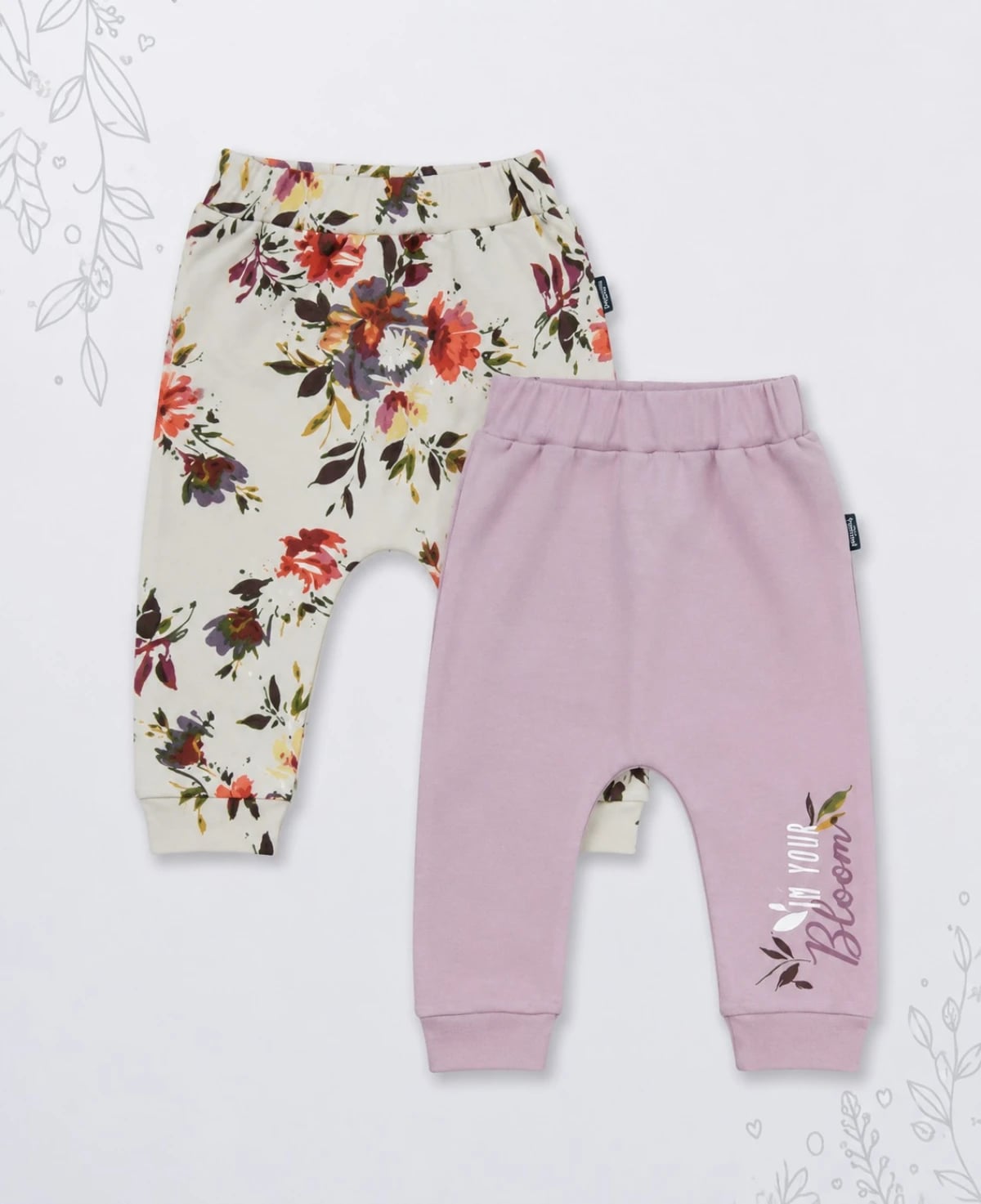 Baby Girl 2-Piece Pants Set 3-18M - 18586-m - Interkidsy - by Peralane
