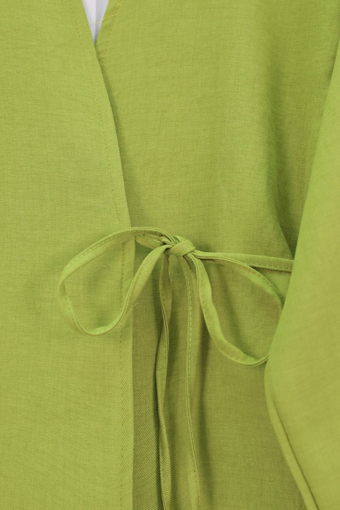 Kimono and Wide-Leg Trouser Set - Lime Green - Podyumplus - by Peralane - photo 6