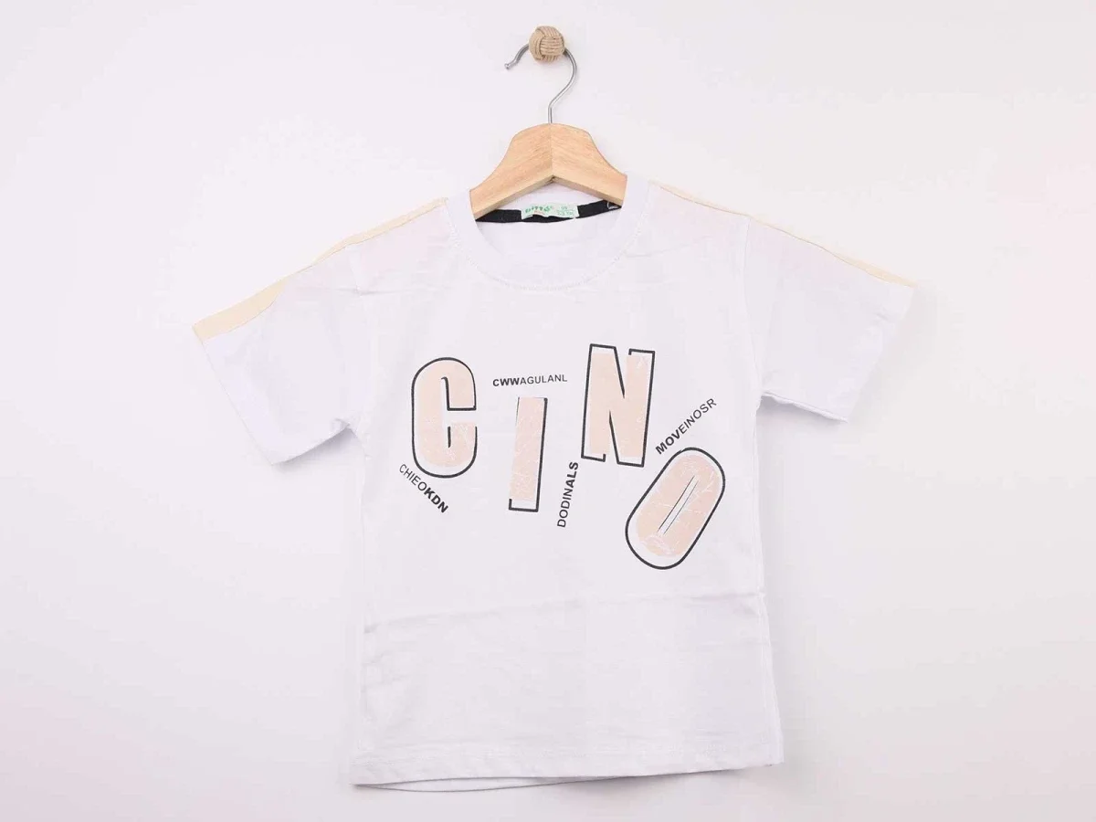 Cino Print T-Shirt for Kids - Bittos Kids - by Peralane