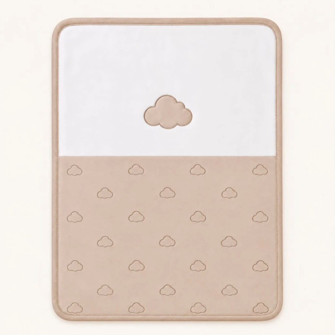 Baby Cloud Blanket - Beige - Safera - by Peralane