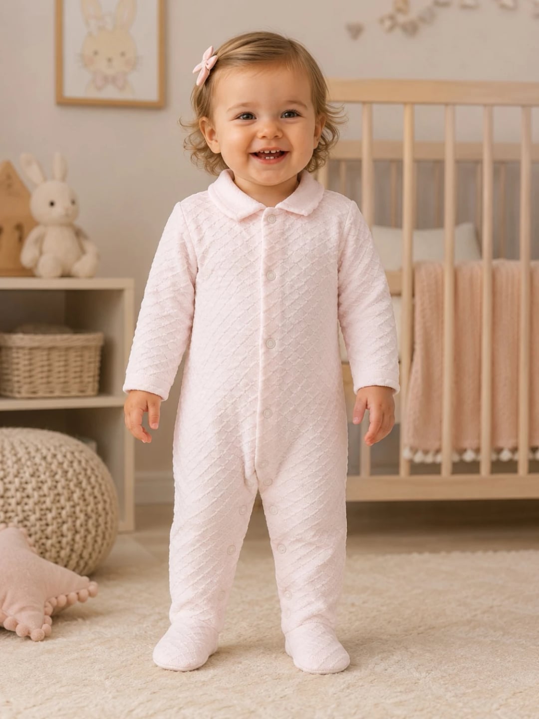 Knitted Baby Romper - 1134 - Has Bereket - by Peralane