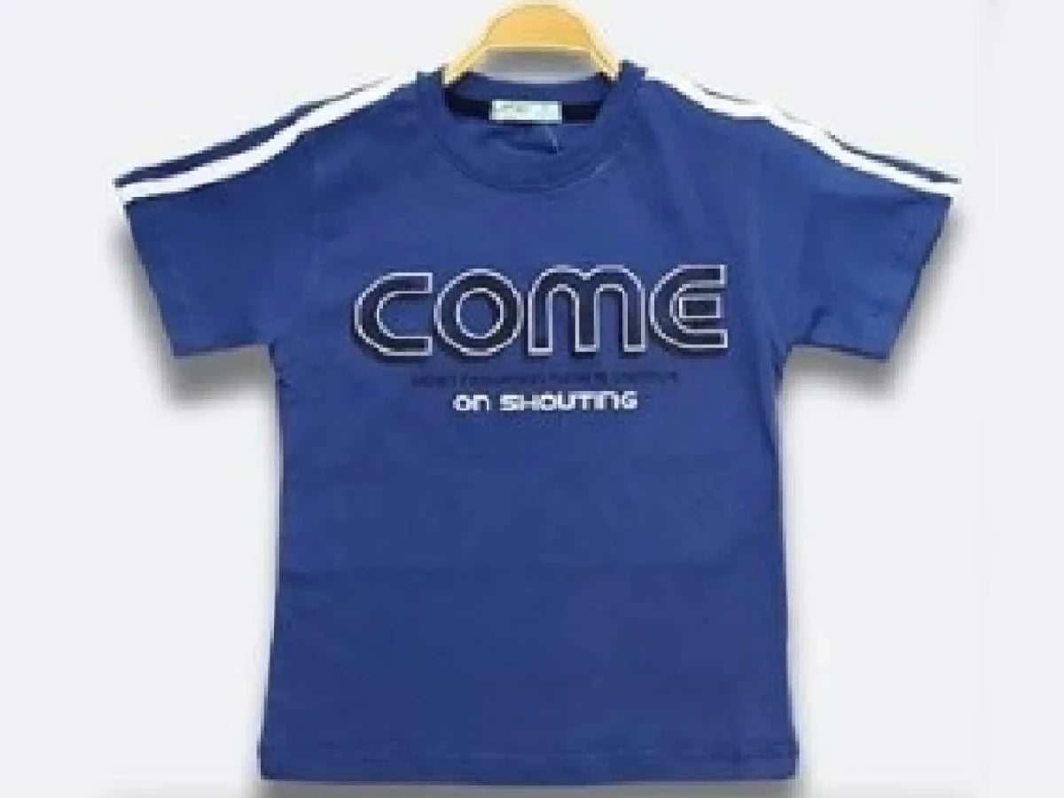 Come Print Boys' T-Shirt - Royal Blue - Bittos Kids - by Peralane