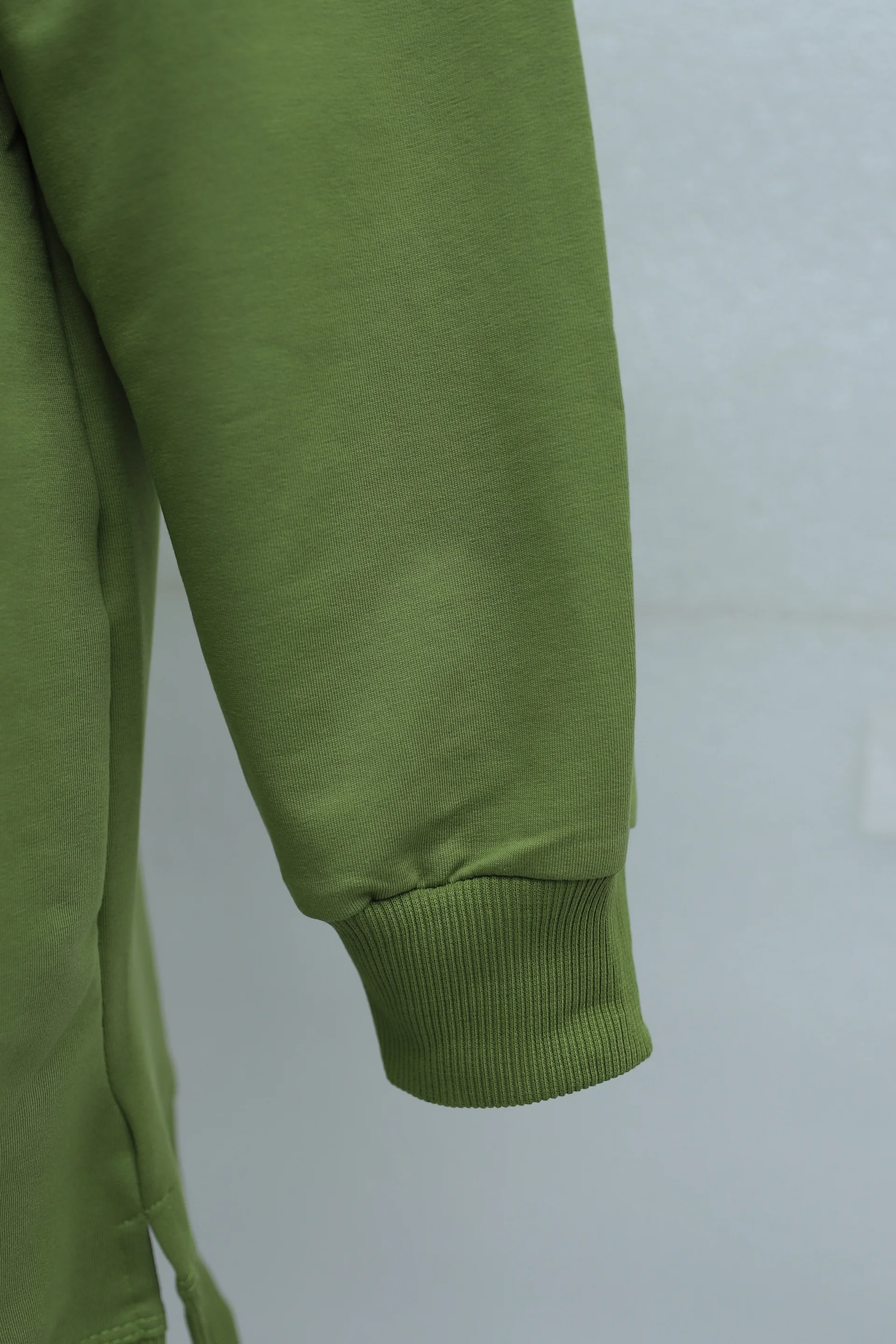 Round Neck Bow Detail Relaxed Cotton Tunic - Light Green - Podyumplus - by Peralane - photo 6
