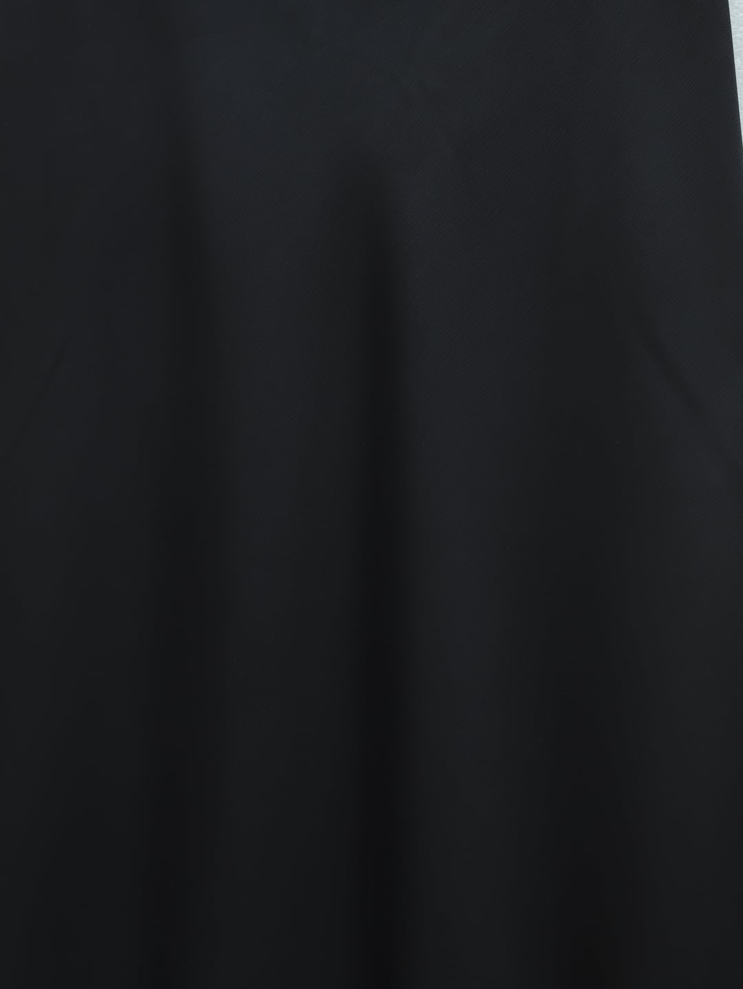 Black Satin Maxi Skirt with Lace Trim - Podyumplus - by Peralane - photo 4
