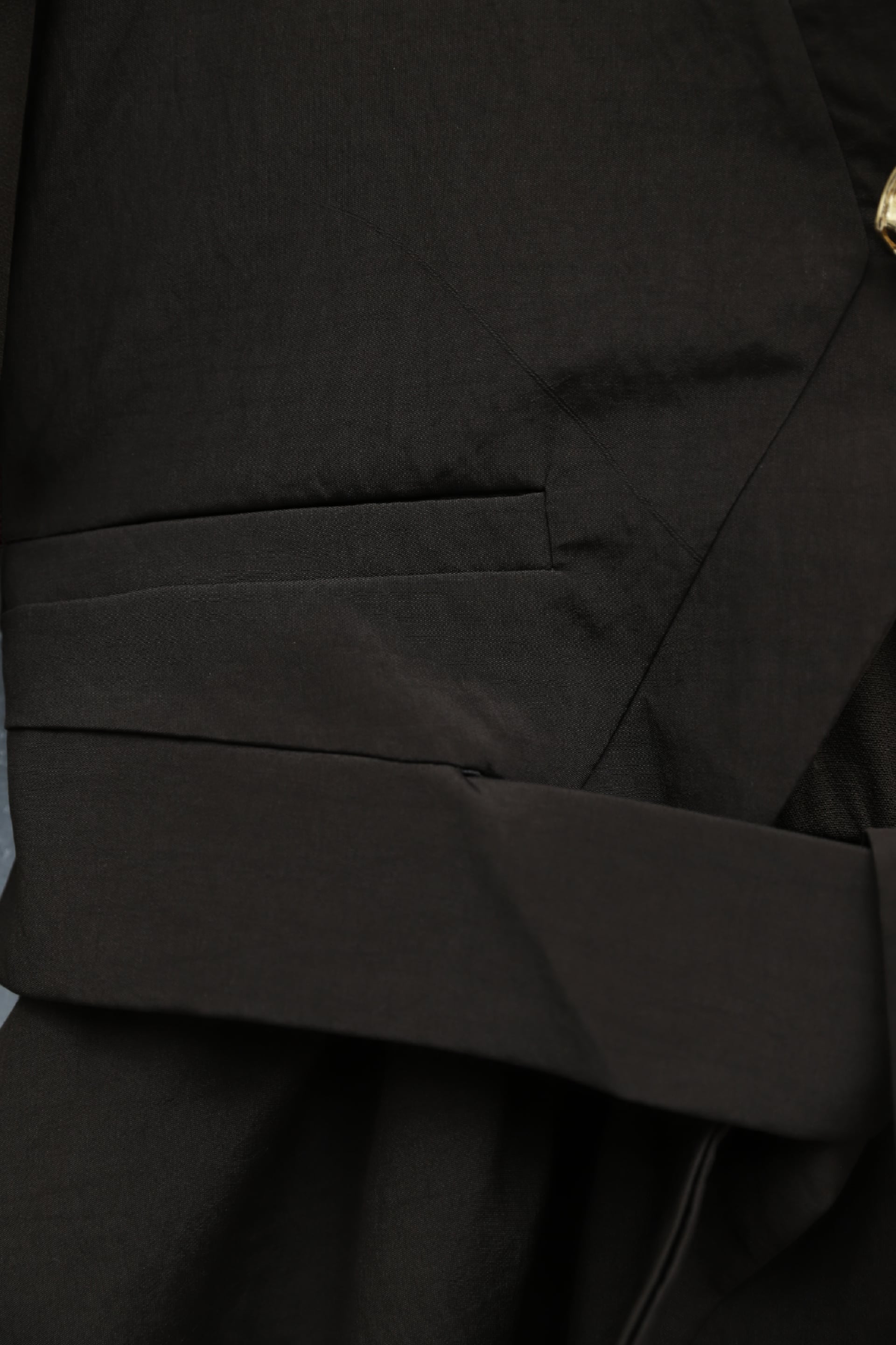 Brown Tie-Waist Vest Detail Midi Dress - Podyumplus - by Peralane - photo 8