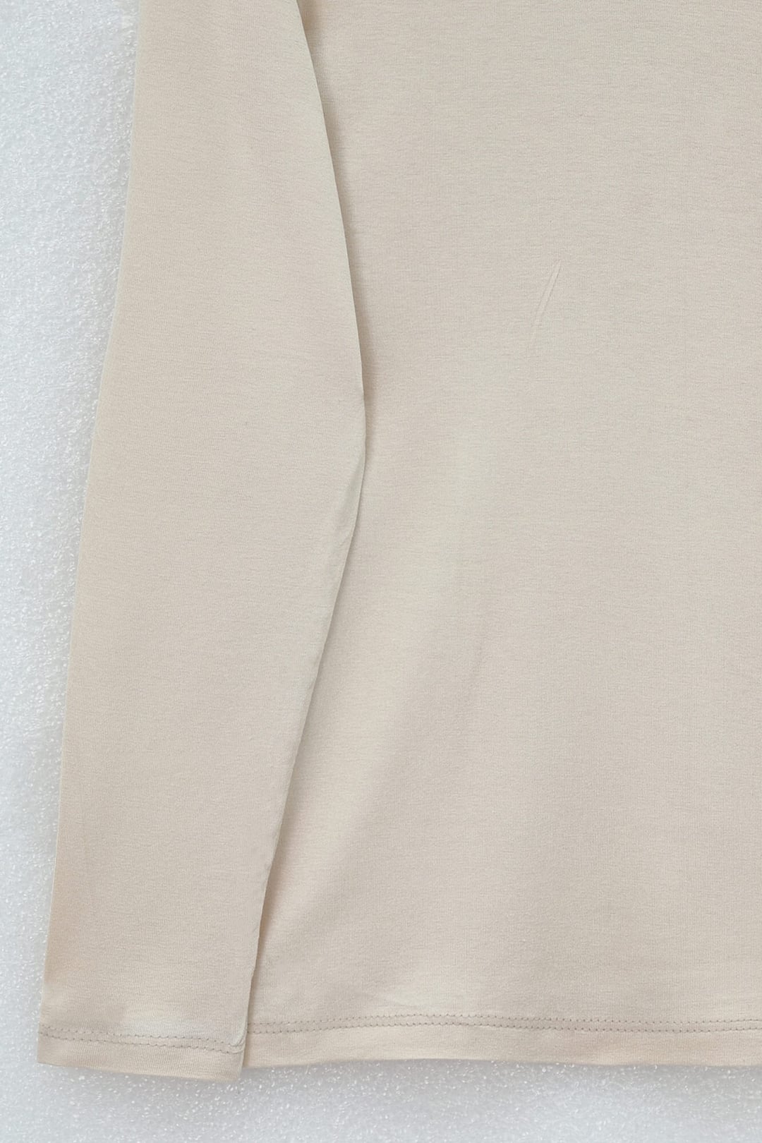 Long-Sleeve Turtleneck T-Shirt - Beige - Podyumplus - by Peralane - photo 5