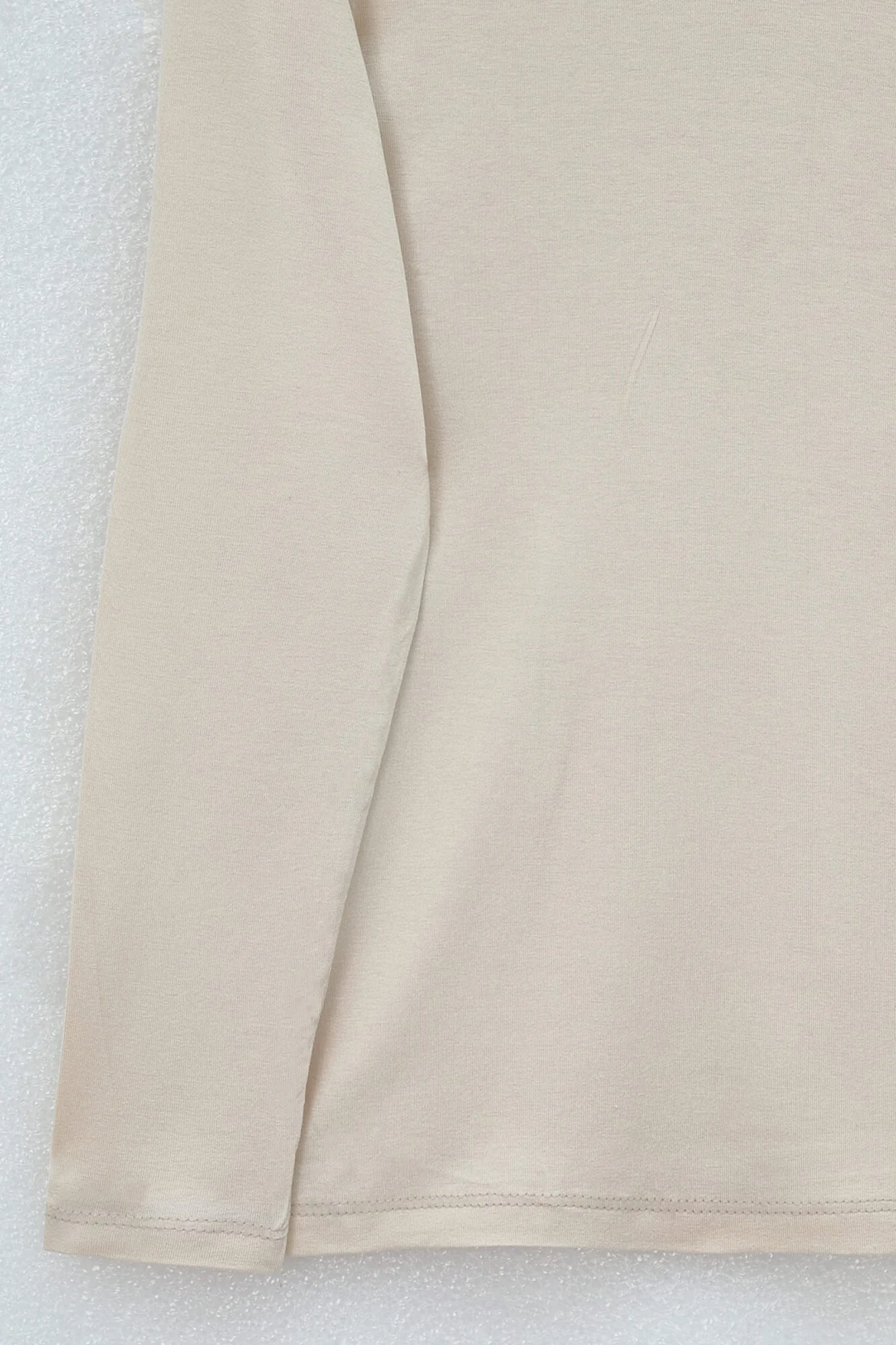 Long-Sleeve Turtleneck T-Shirt - Beige - Podyumplus - by Peralane - photo 5