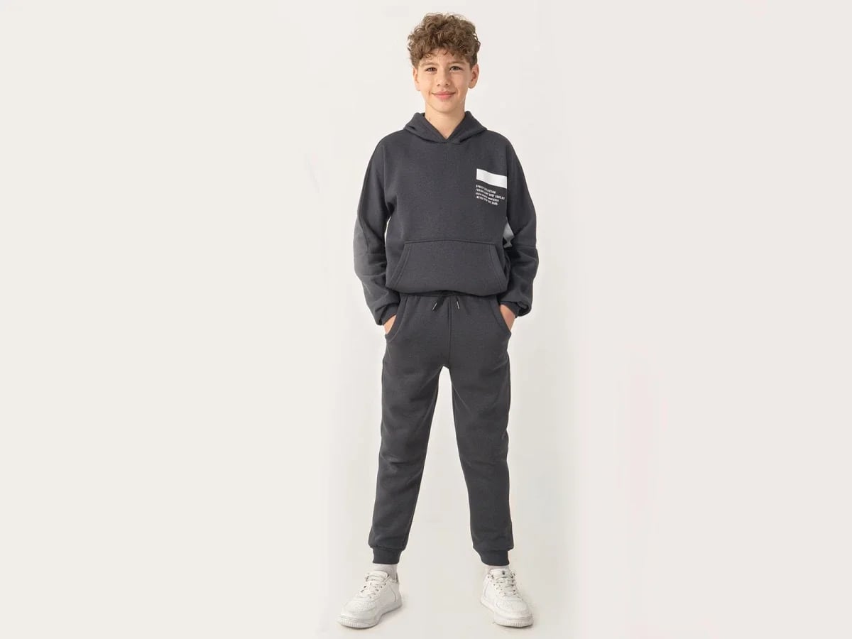 Boys' Hooded Tracksuit Set with Print - 4 Pack - Ruhat Kids - by Peralane