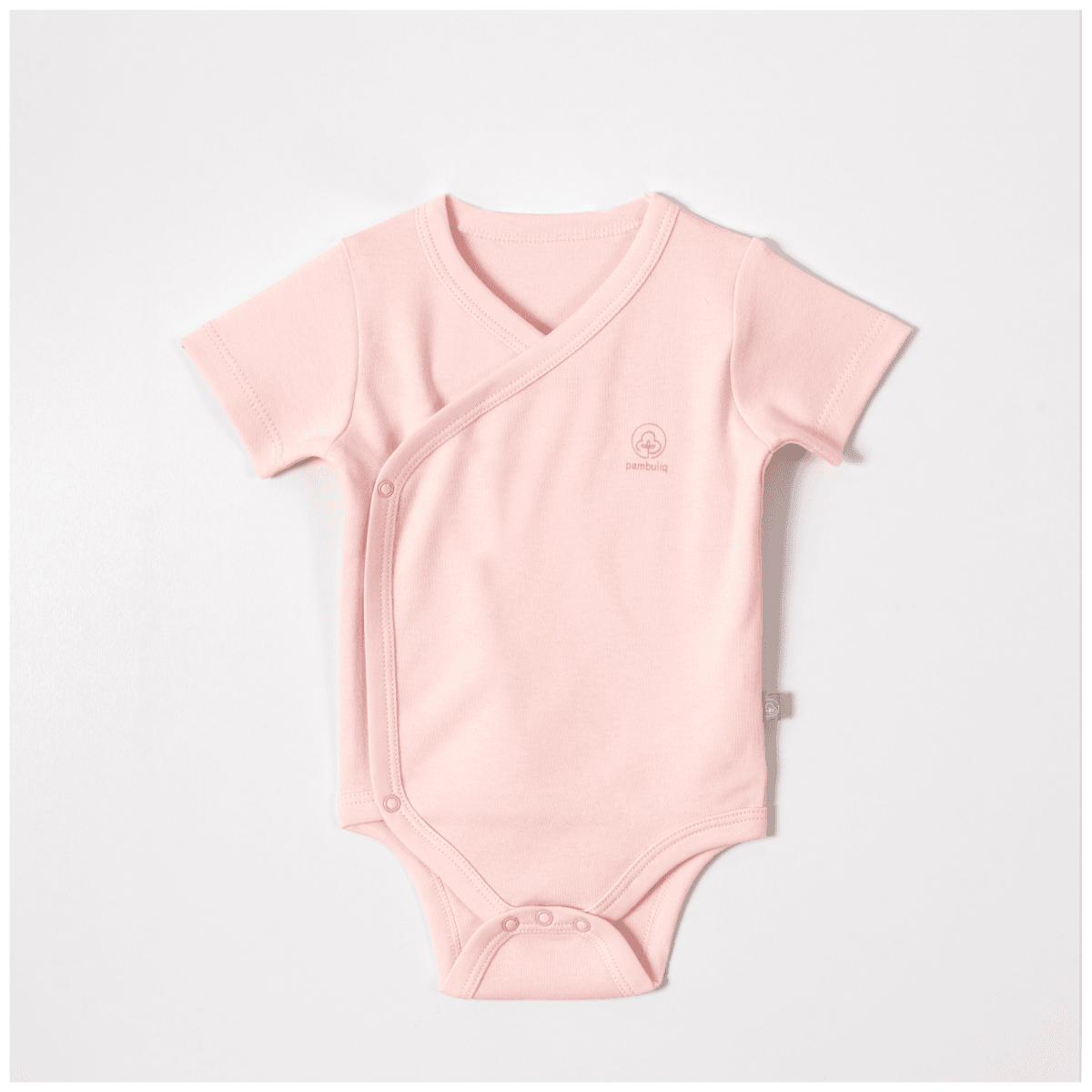 Unisex Baby Bodysuit 0-6M – Pack of 3 – Pink - Pambuliq - by Peralane