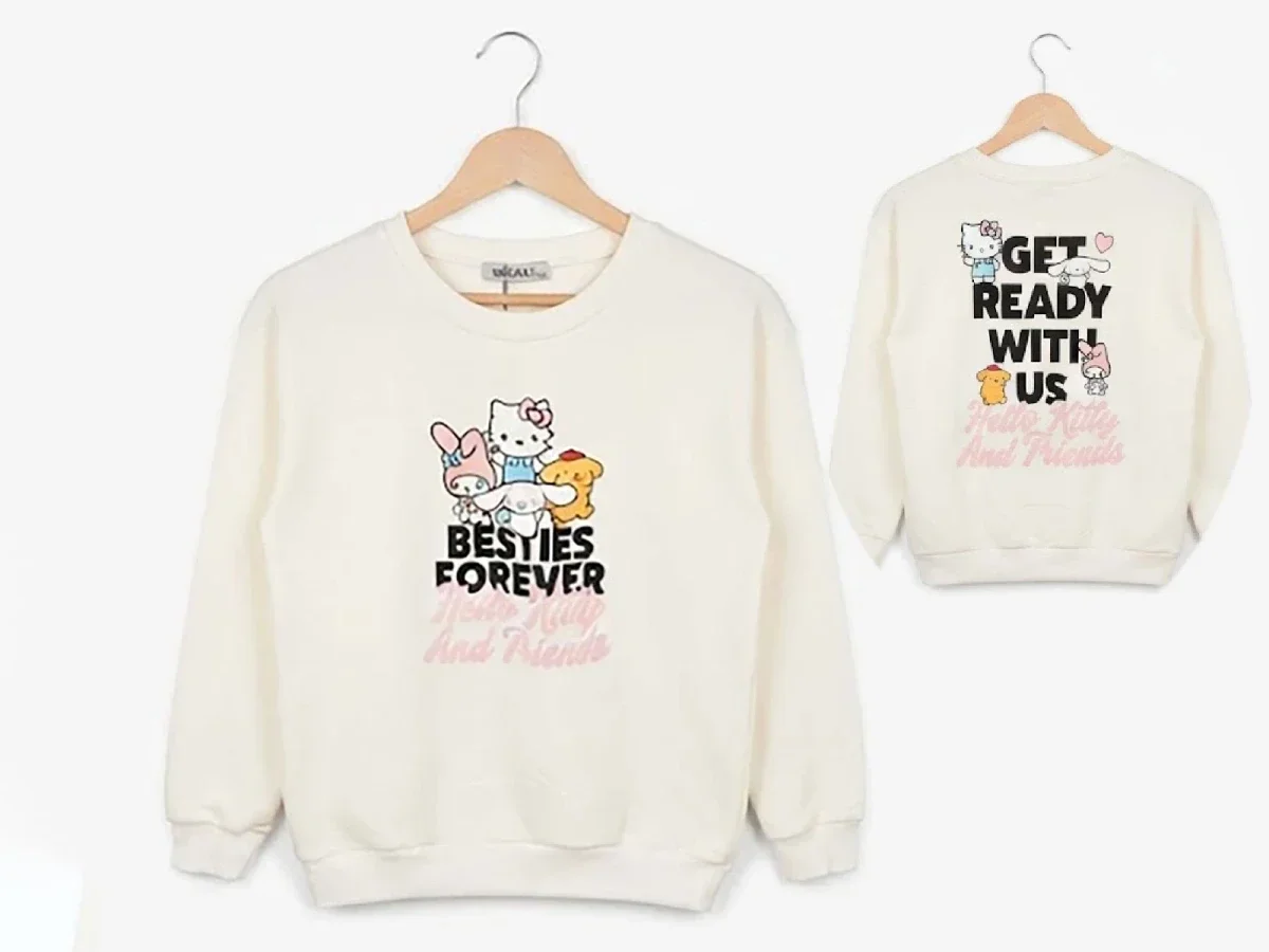 Girls' Hello Kitty Print Sweatshirt and Leggings Set (Pack of 5) - Replikas - by Peralane