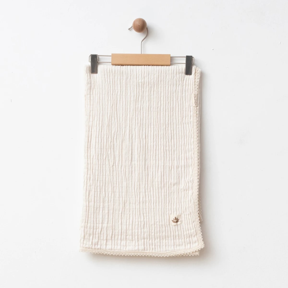 Muslin Baby Blanket - Natural - Eslenza - by Peralane
