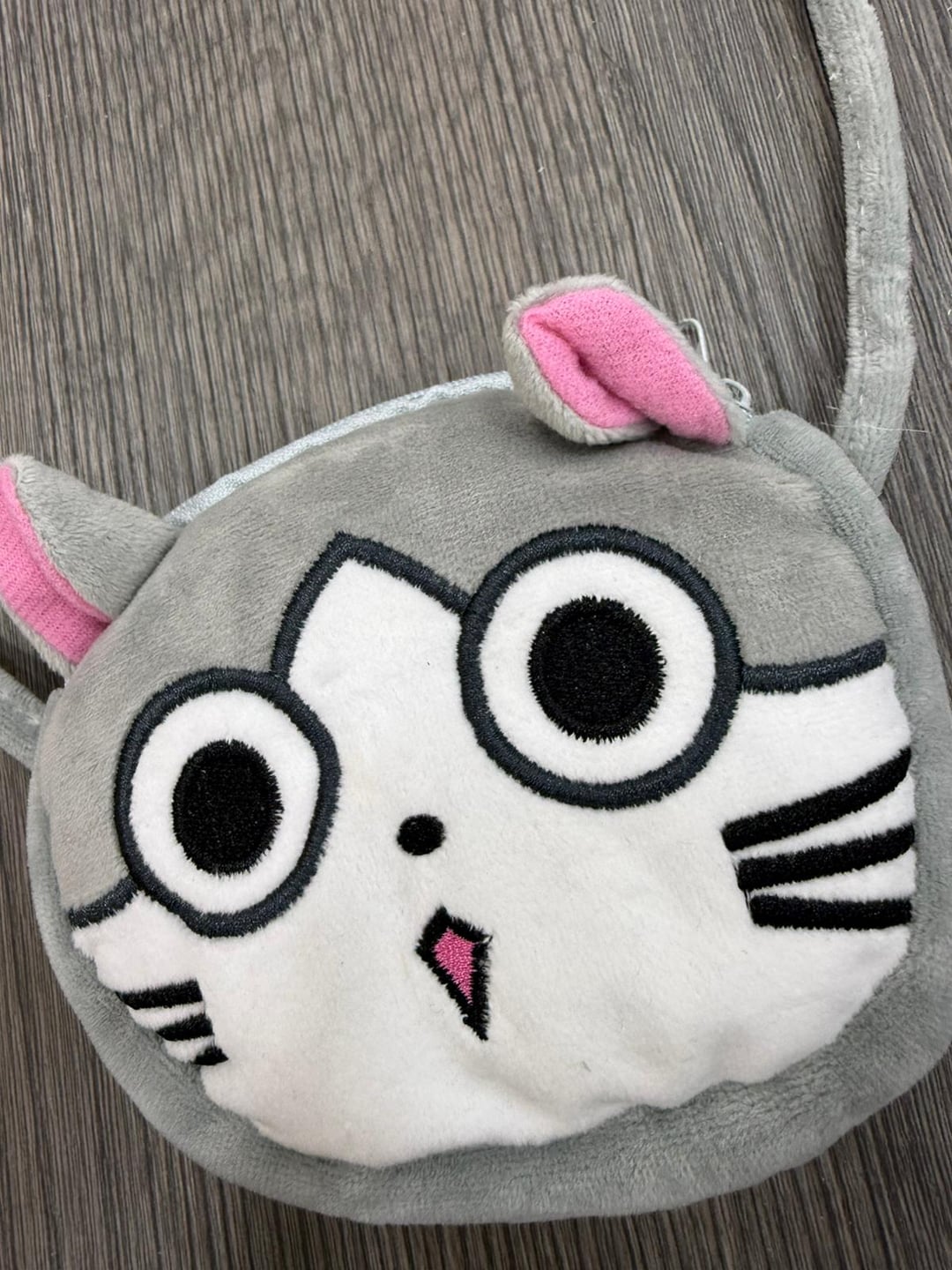 Grey Bear-Face Kids' Shoulder Bag - Nesvay - by Peralane - photo 3