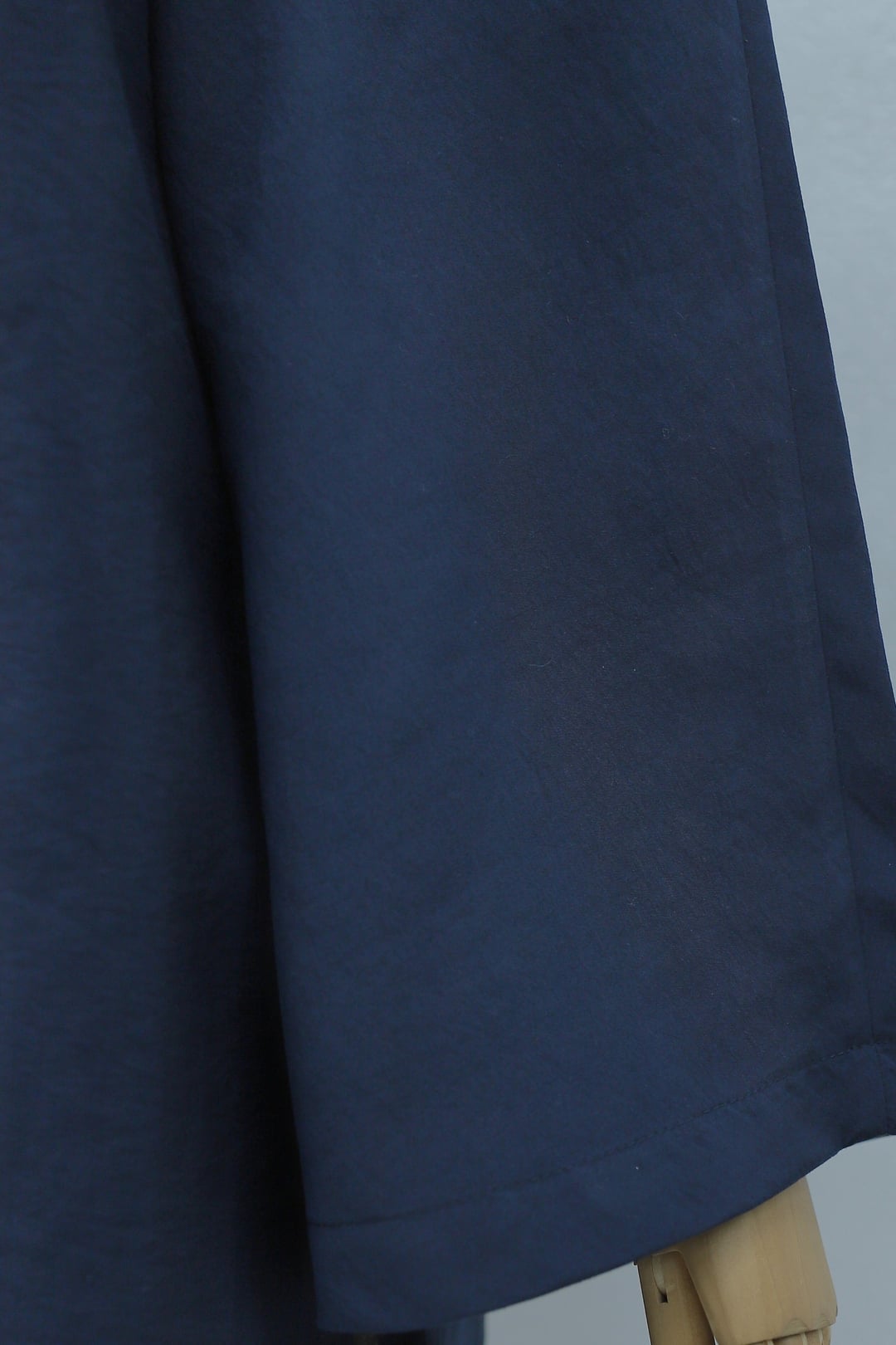 Round Neck Button Front Long Back Polyviscose Tunic - Navy - Podyumplus - by Peralane - photo 6