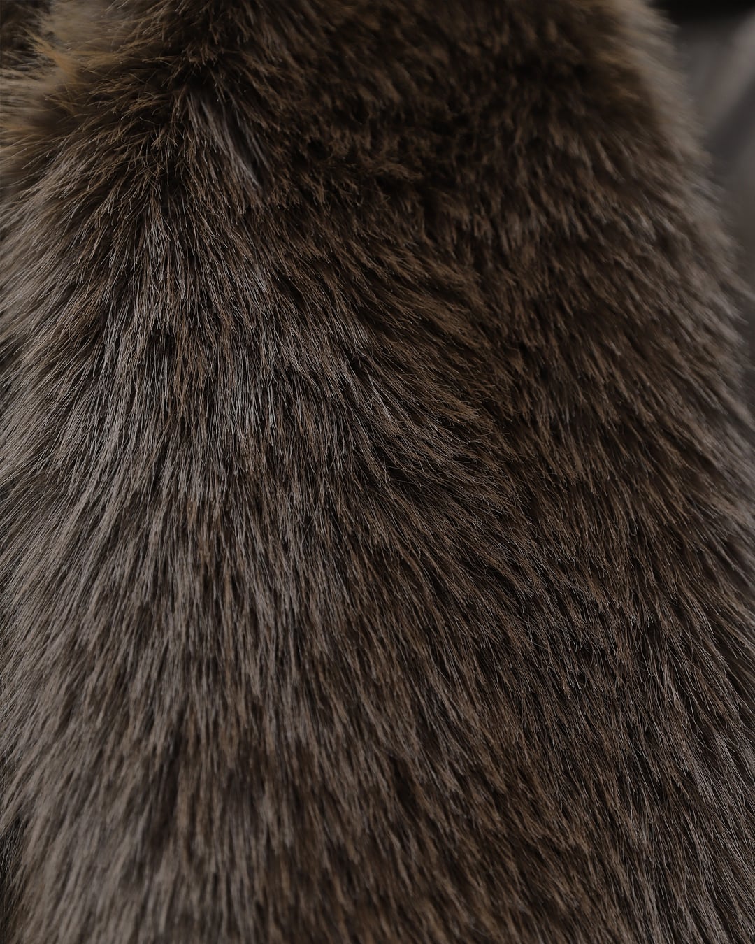 Women's Faux Fur Lined Coat - Brown - Podyumplus - by Peralane - photo 4