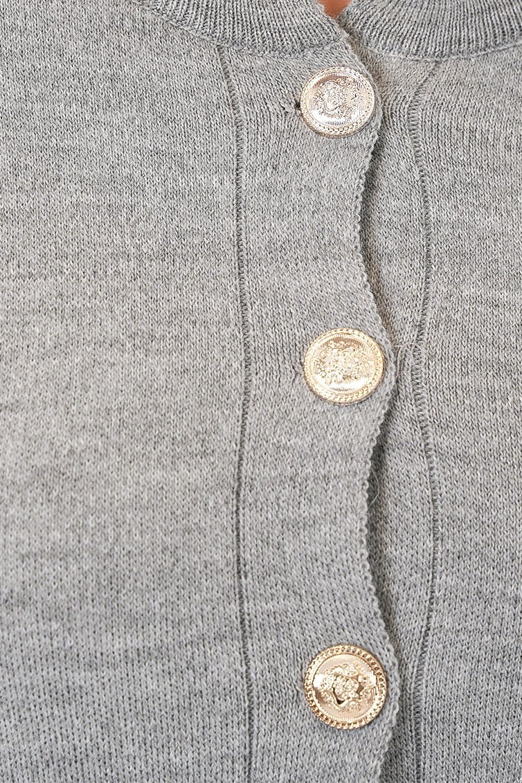 Women's Knit Poncho Cardigan 15965 - Grey - Bigdart - by Peralane - photo 7