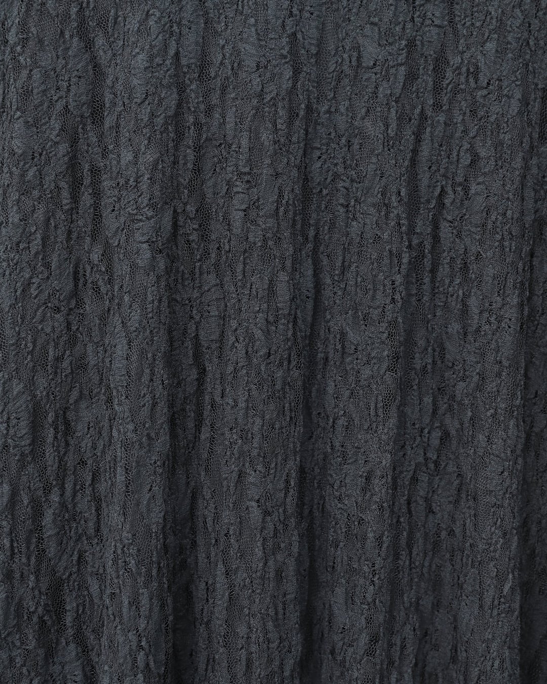 Patterned Lined Tulle Skirt with Lace Hem - Black - Podyumplus - by Peralane - photo 4