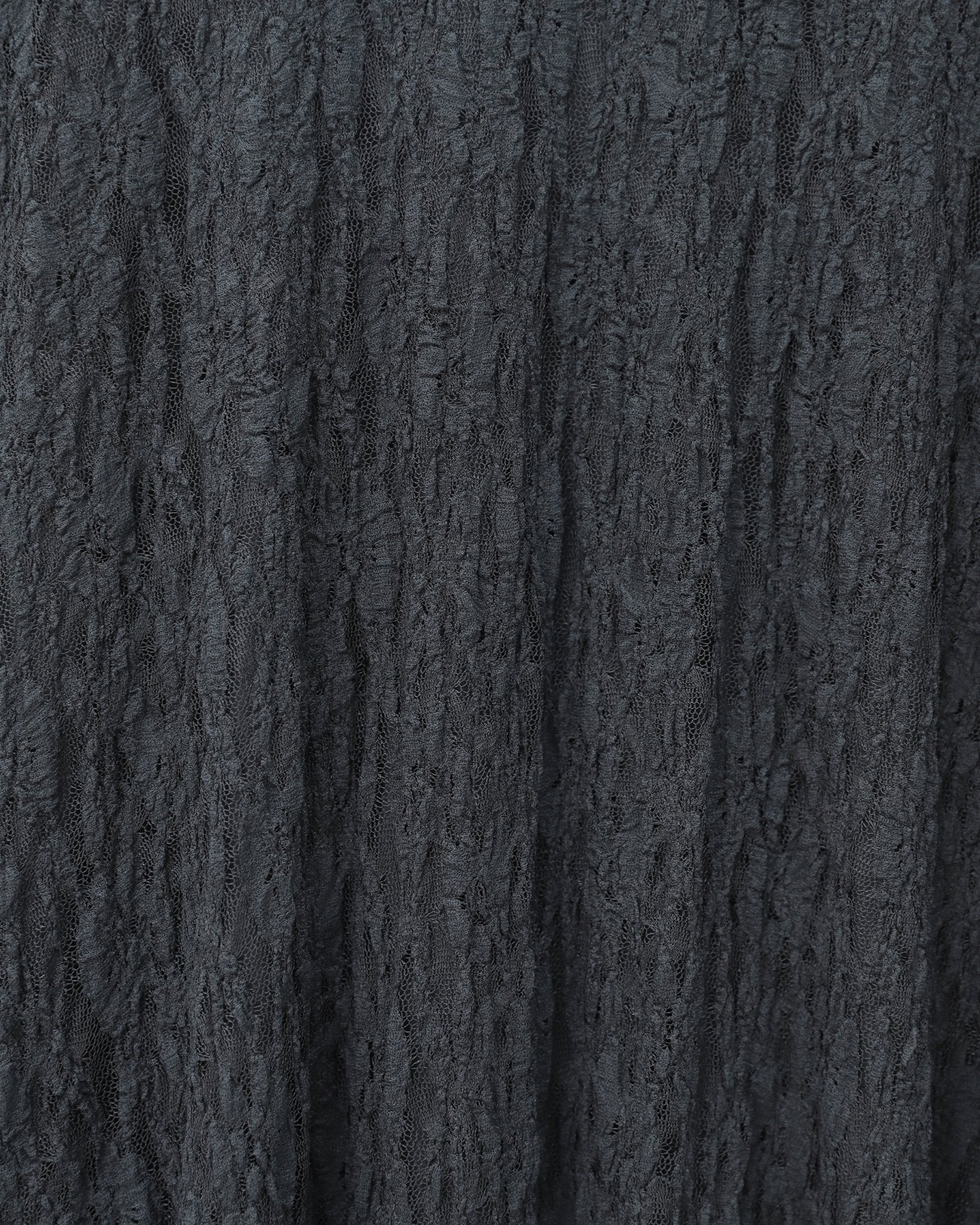 Patterned Lined Tulle Skirt with Lace Hem - Black - Podyumplus - by Peralane - photo 4