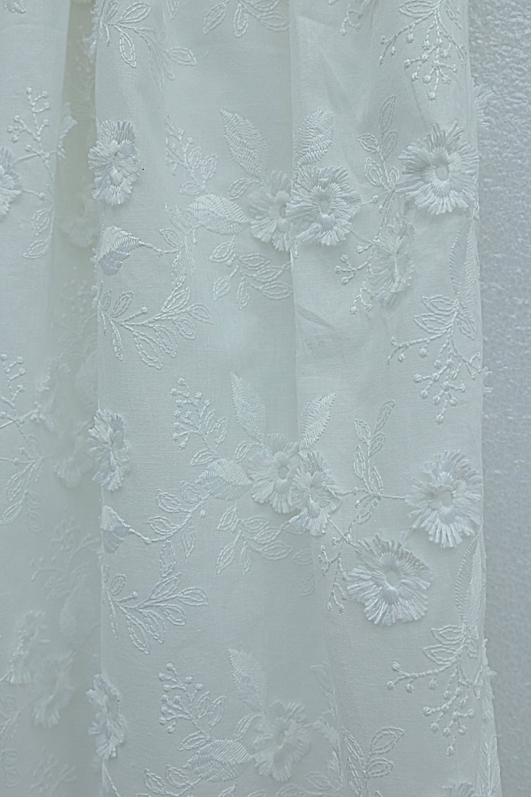 Elasticated Waist Flounced Lined Linen Look Skirt - Ecru - Podyumplus - by Peralane - photo 6