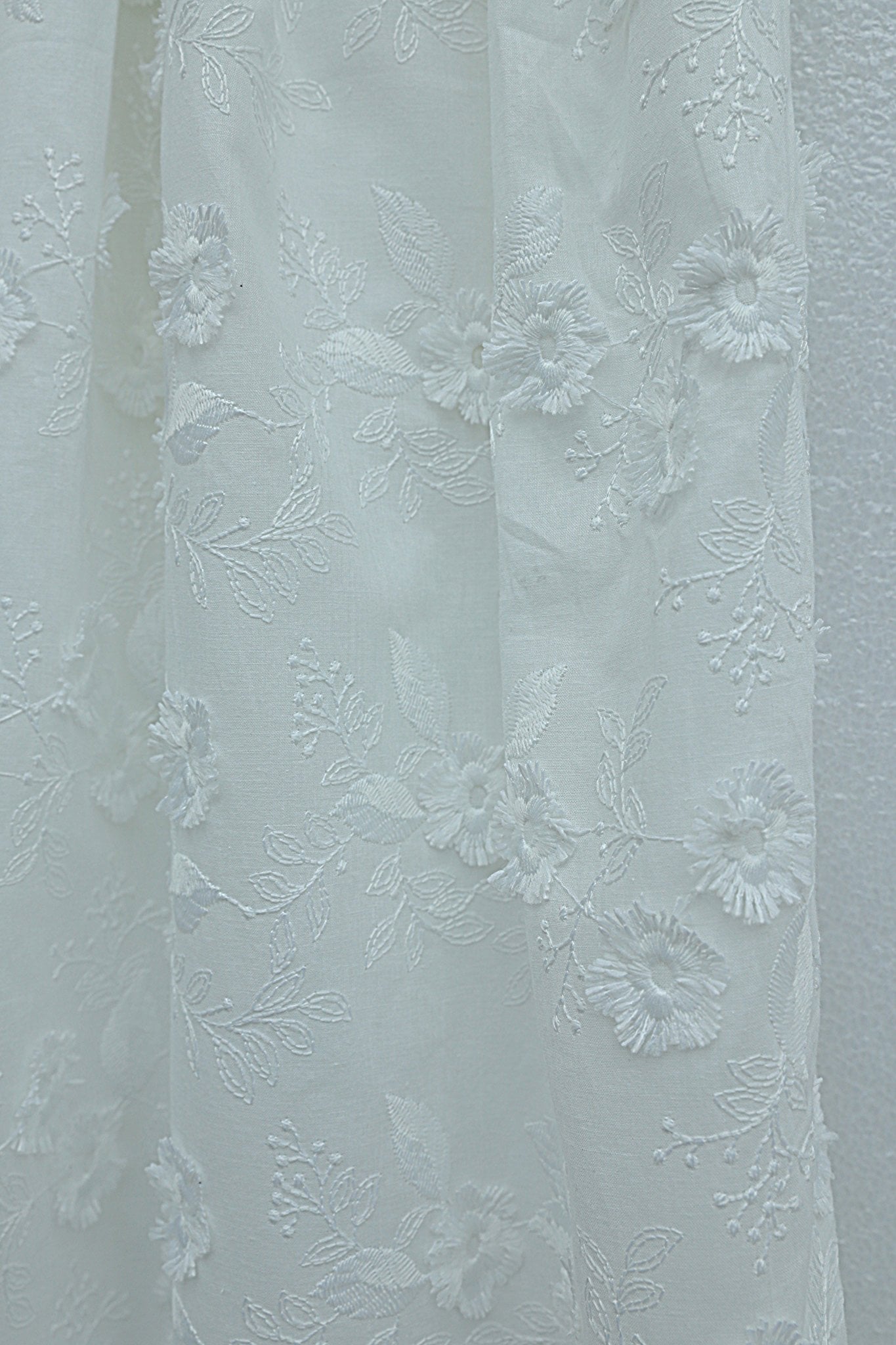 Elasticated Waist Flounced Lined Linen Look Skirt - Ecru - Podyumplus - by Peralane - photo 6