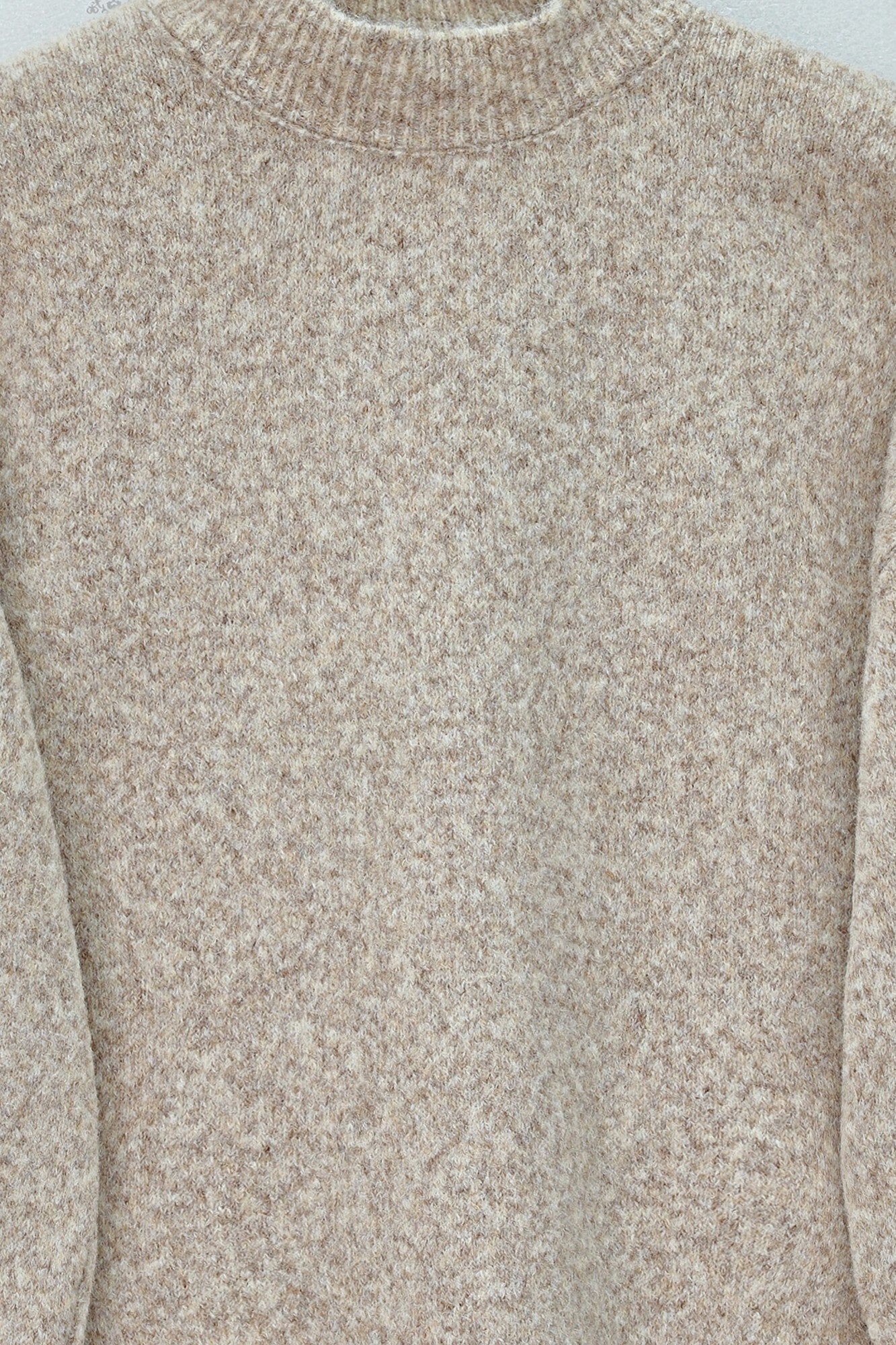 Half Turtleneck Yumoş Relaxed Fit Knit Sweater - Beige - Podyumplus - by Peralane - photo 5