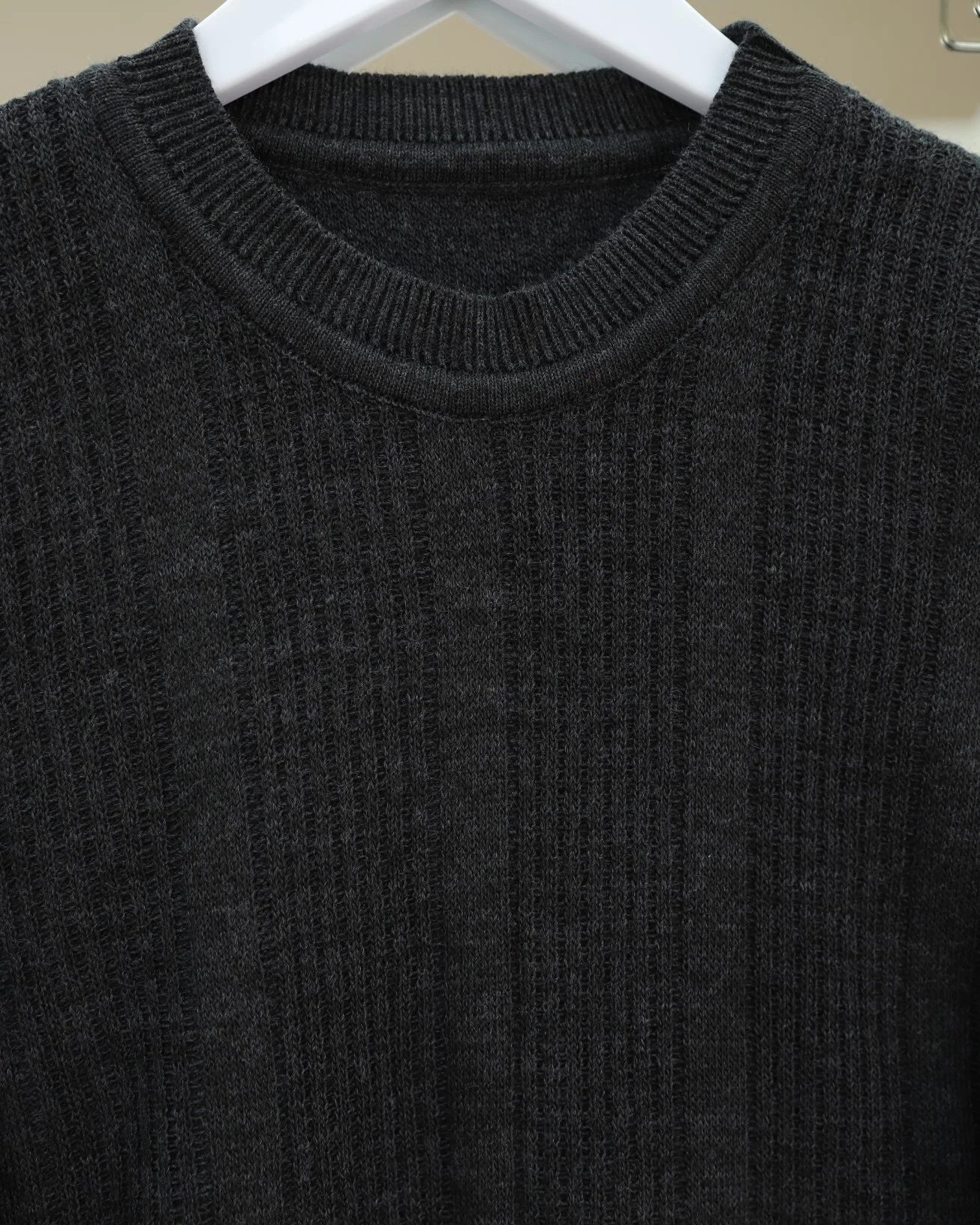 Crew Neck Balon Kol Knit Set - Antrasit - Podyumplus - by Peralane - photo 3