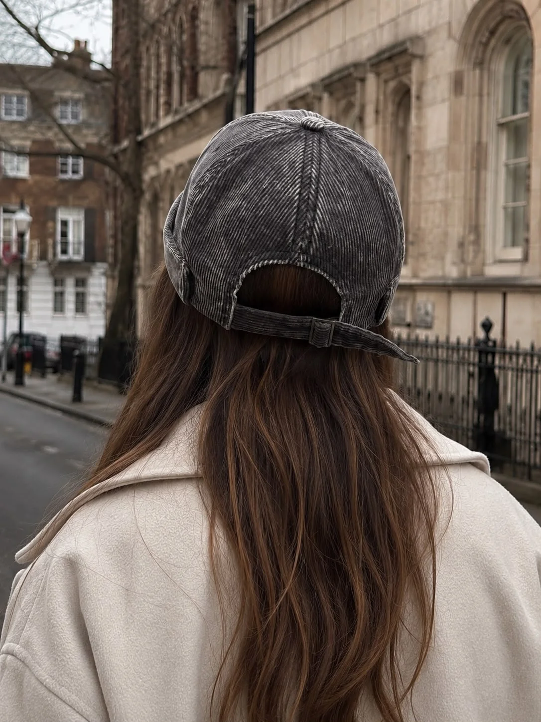 Grey Ribbed Beanie Hat for Women - Nesvay - by Peralane - photo 4