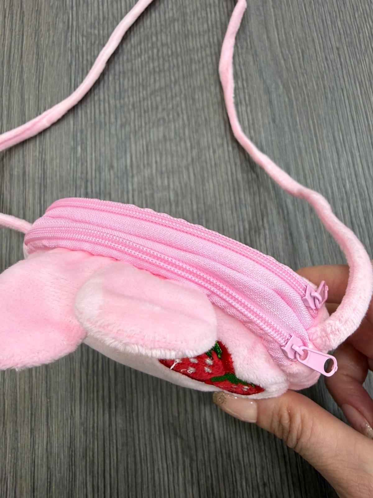 Pink Bunny Face Crossbody Bag for Girls - Nesvay - by Peralane - photo 4