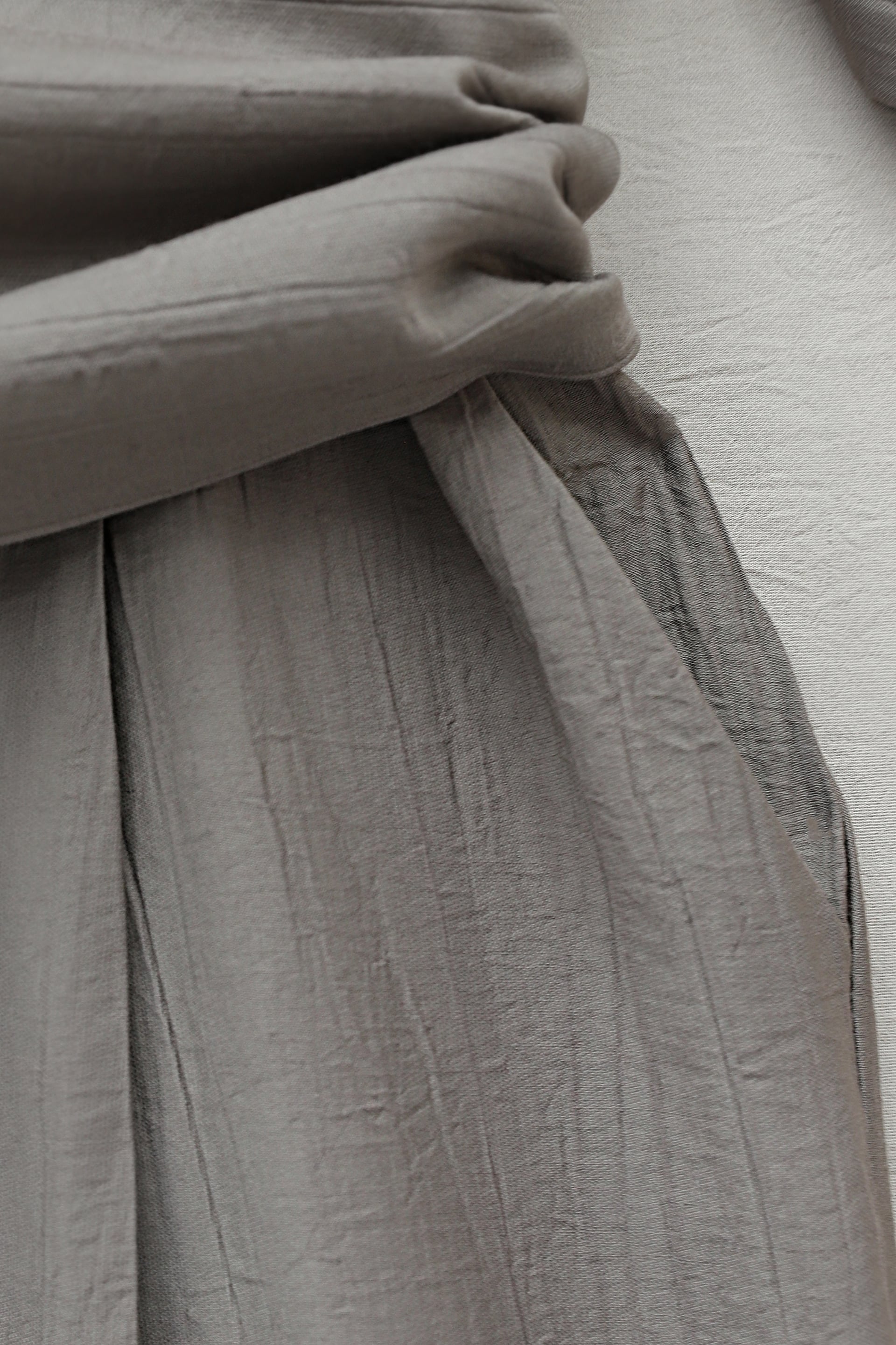 High Neck Pleated Pocket Belted Jumpsuit - Earth - Podyumplus - by Peralane - photo 6