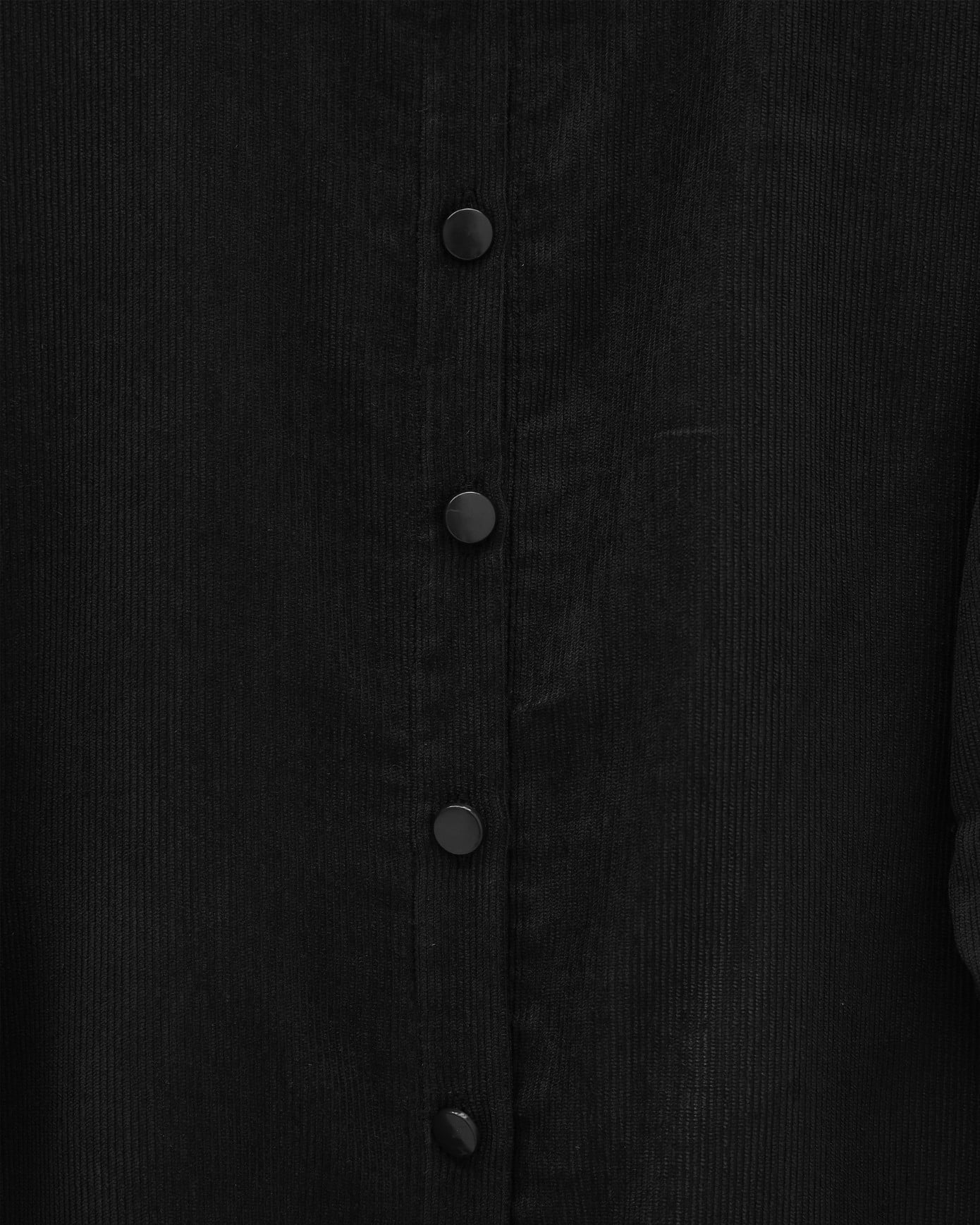 Black Velvet Shirt and Wide-Leg Trousers Two-Piece Set - Podyumplus - by Peralane - photo 4