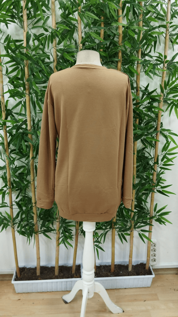 Women's Long Sleeve Round Neck Graphic Sweatshirt Dress - Janes - by Peralane - photo 5