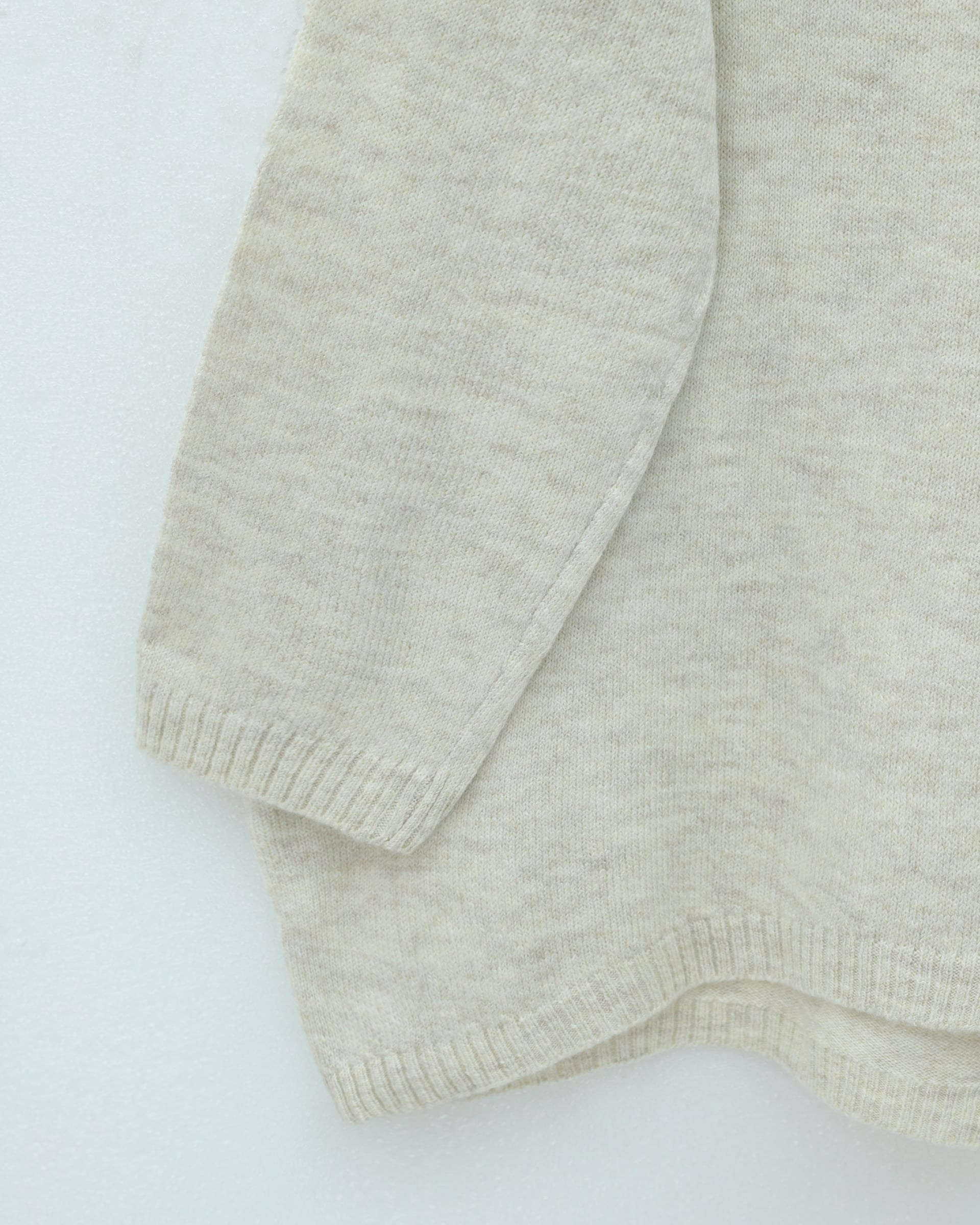 Crew Neck Slouchy Knit Sweater - Stone - Podyumplus - by Peralane - photo 5