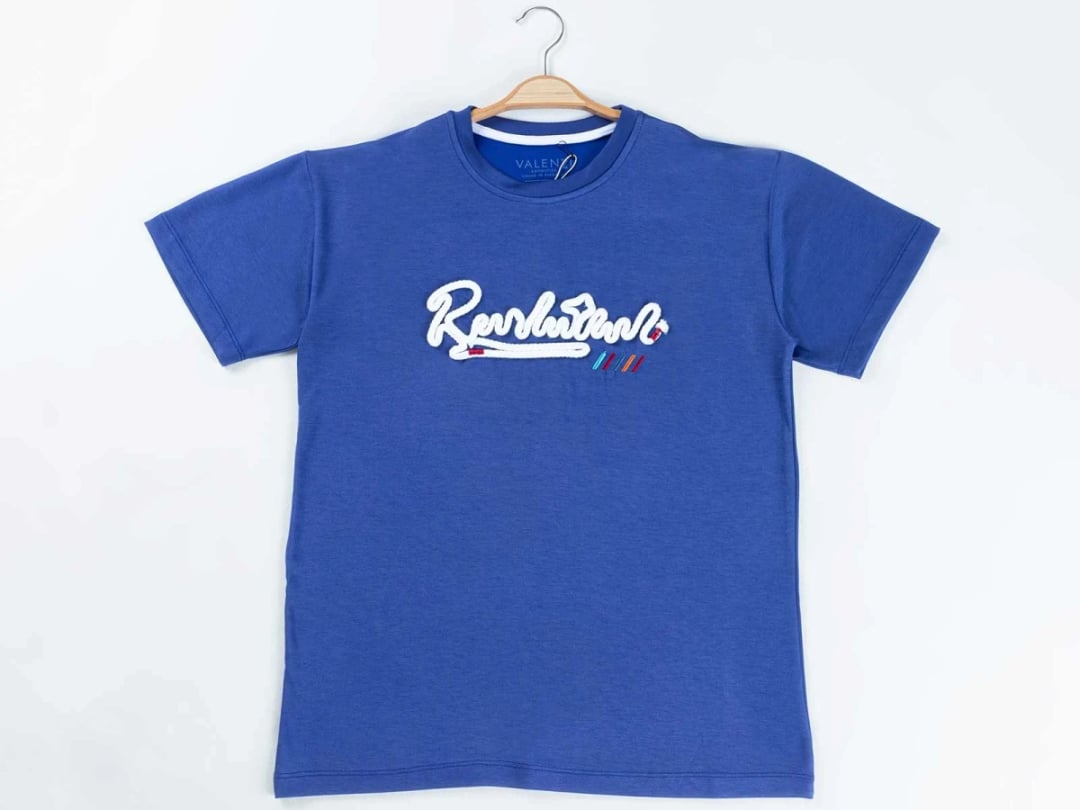 Rebel Print Boys' T-Shirt - Blue (Pack of 4) - Civilti - by Peralane