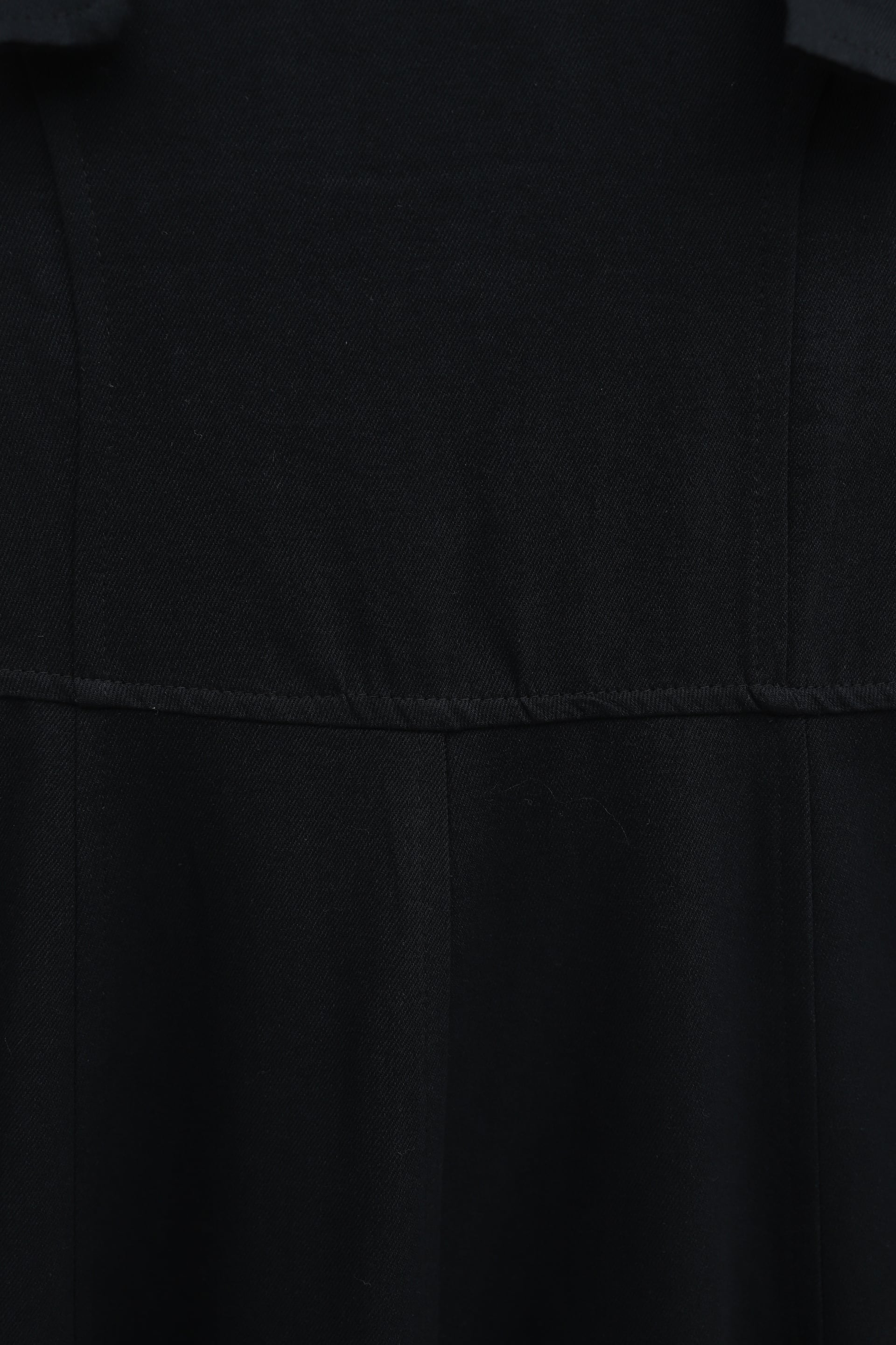 Half Zip Strap Gabardine Jumper Dress - Black - Podyumplus - by Peralane - photo 6