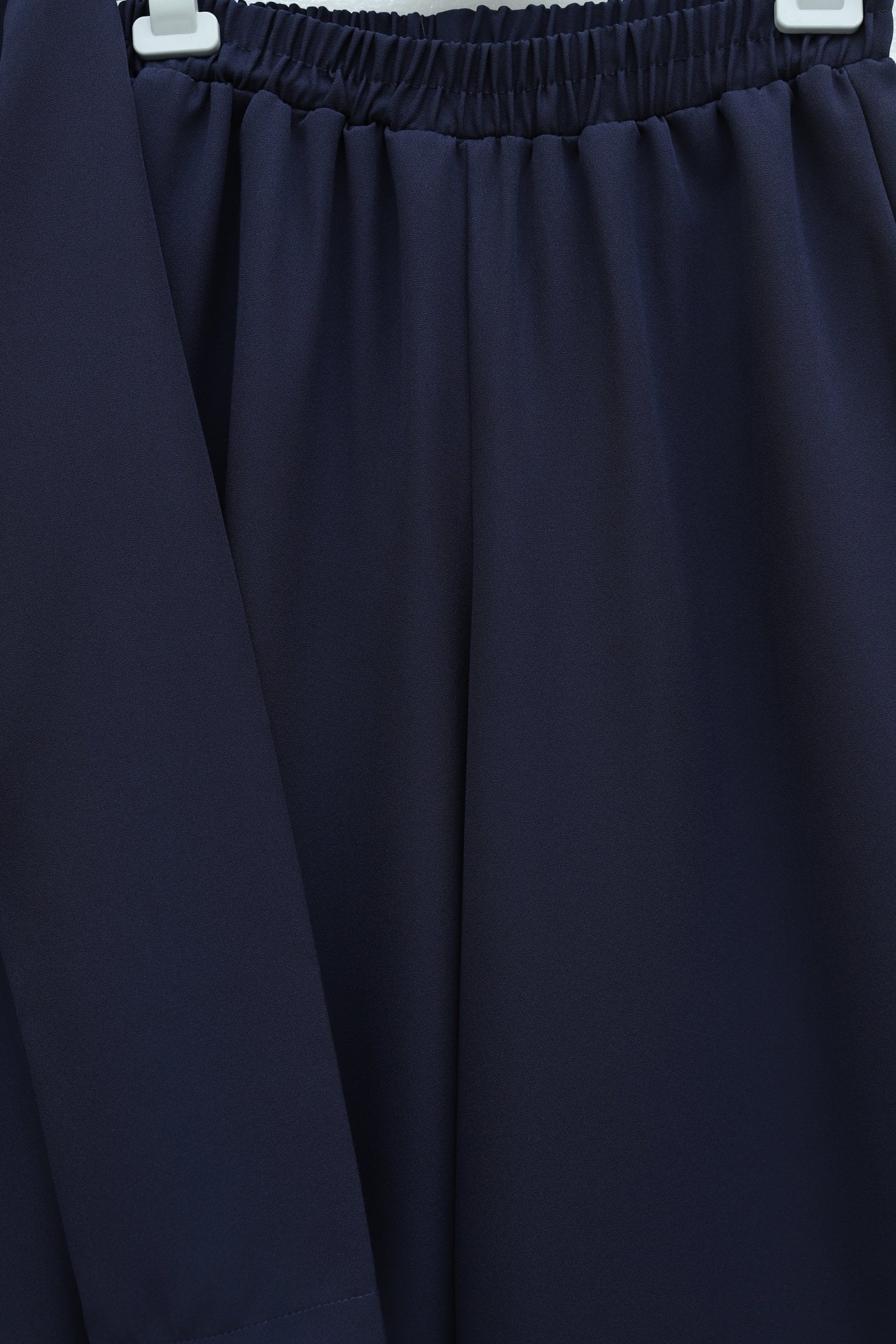 Navy Wrap Front Wide-Leg Trousers Co-ord Set - Podyumplus - by Peralane - photo 4