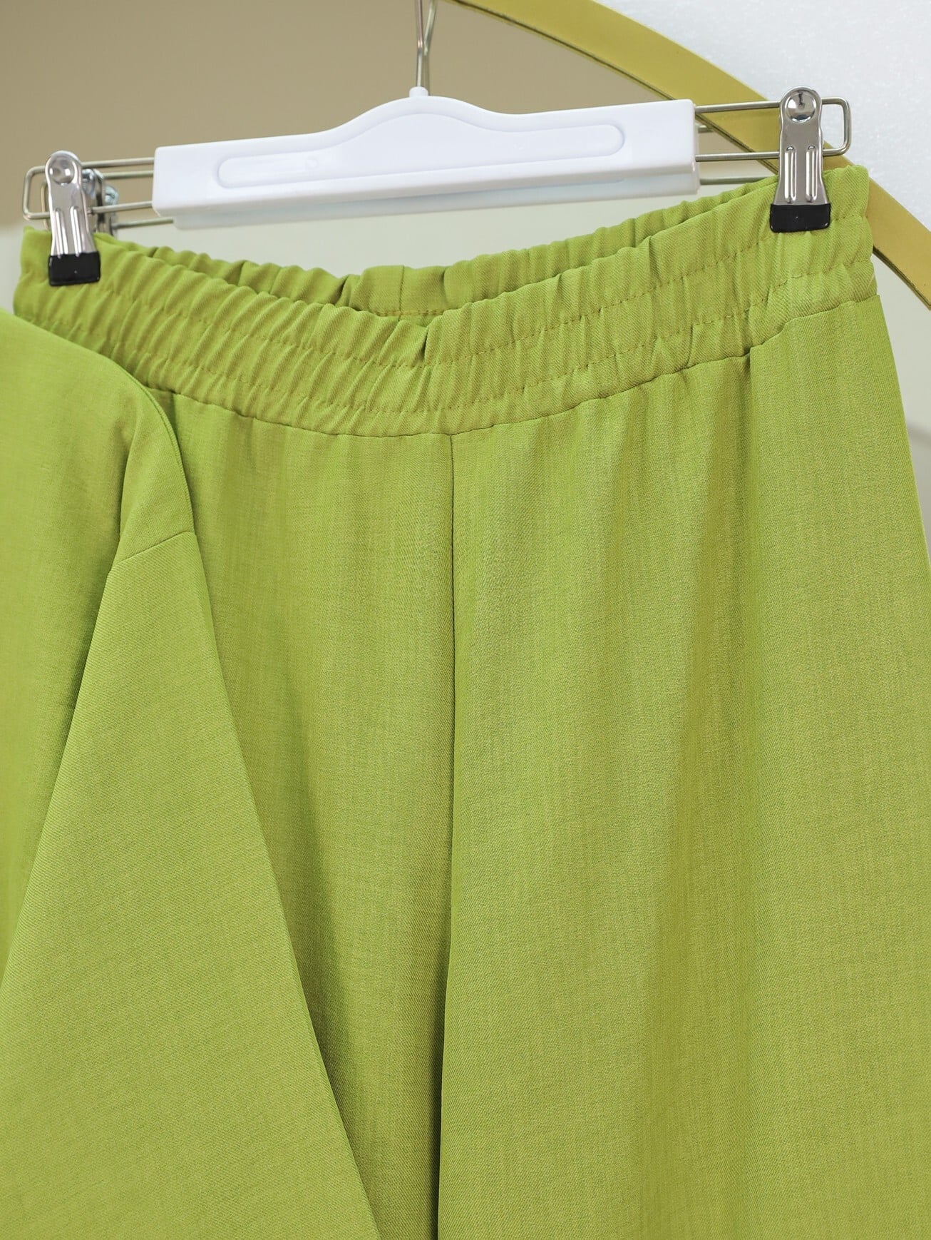 Kimono and Wide-Leg Trouser Set - Lime Green - Podyumplus - by Peralane - photo 4