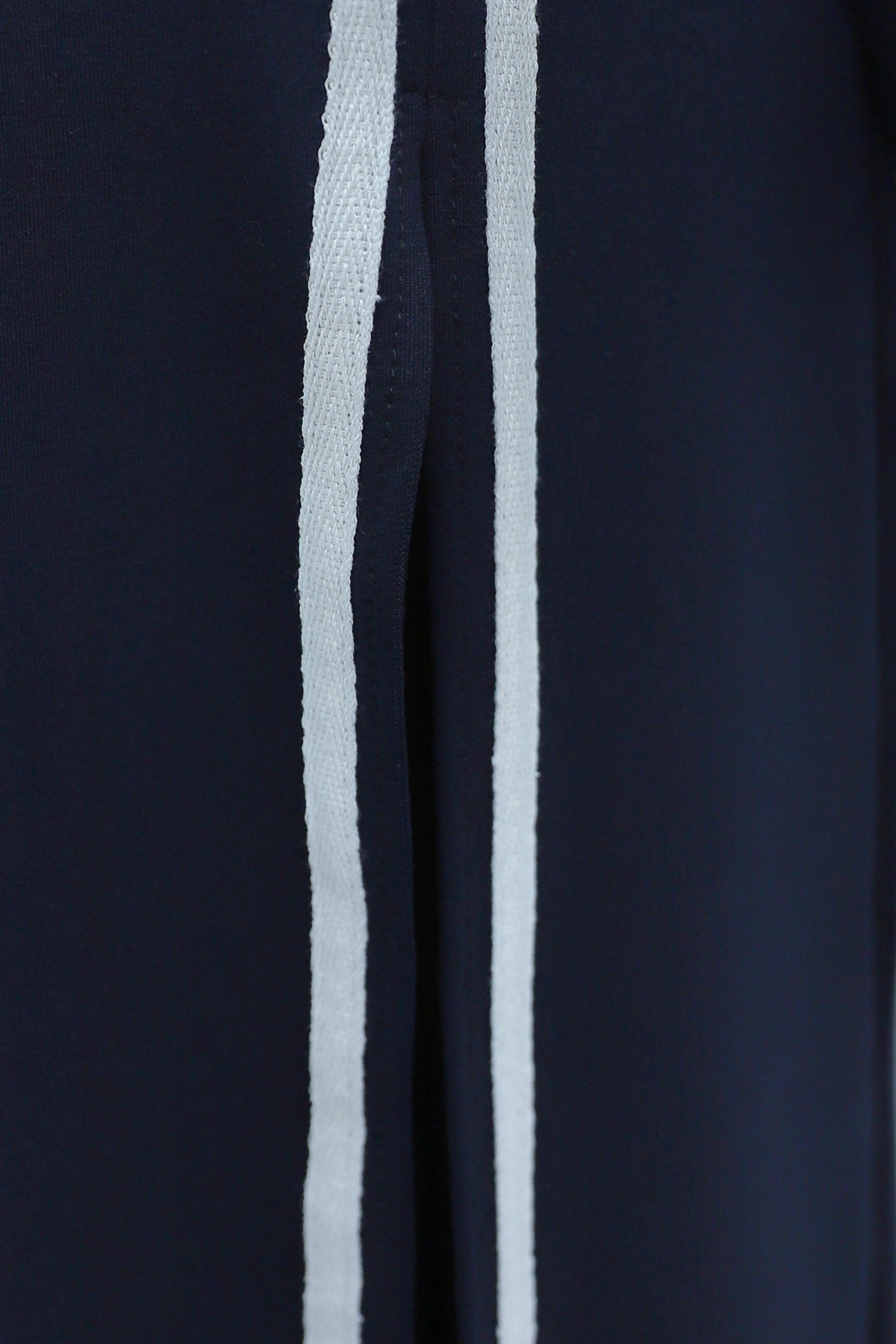 Navy Blue Striped Front-Slit Pantsuit Set - Podyumplus - by Peralane - photo 6